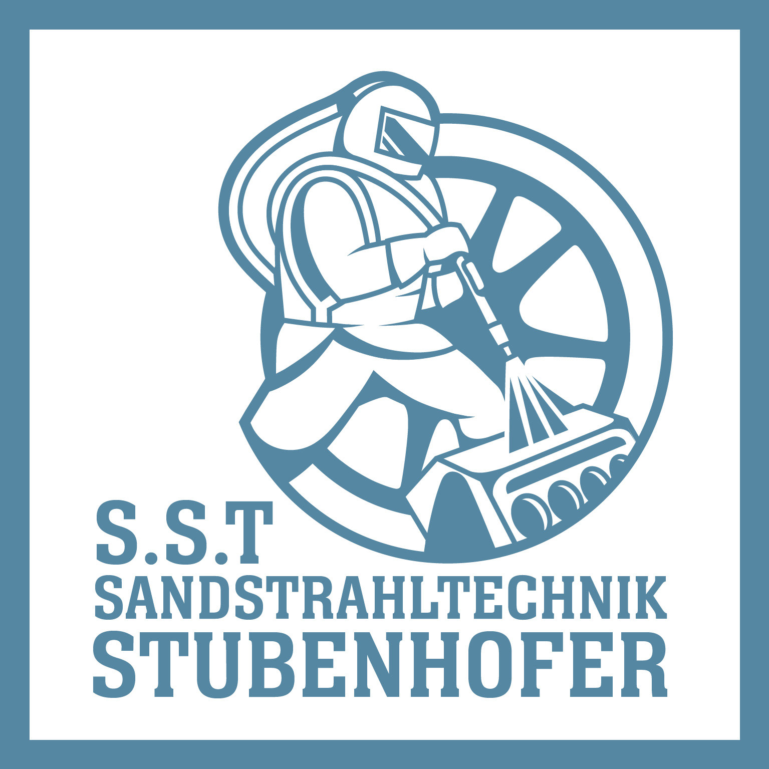 LOGO, S.S.T SANDSTRAHLTECHNIK STUBENHOFER