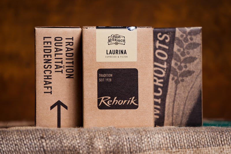 VERPACKUNGSDESIGN, MICROLOT KAFFEE, REHORIK