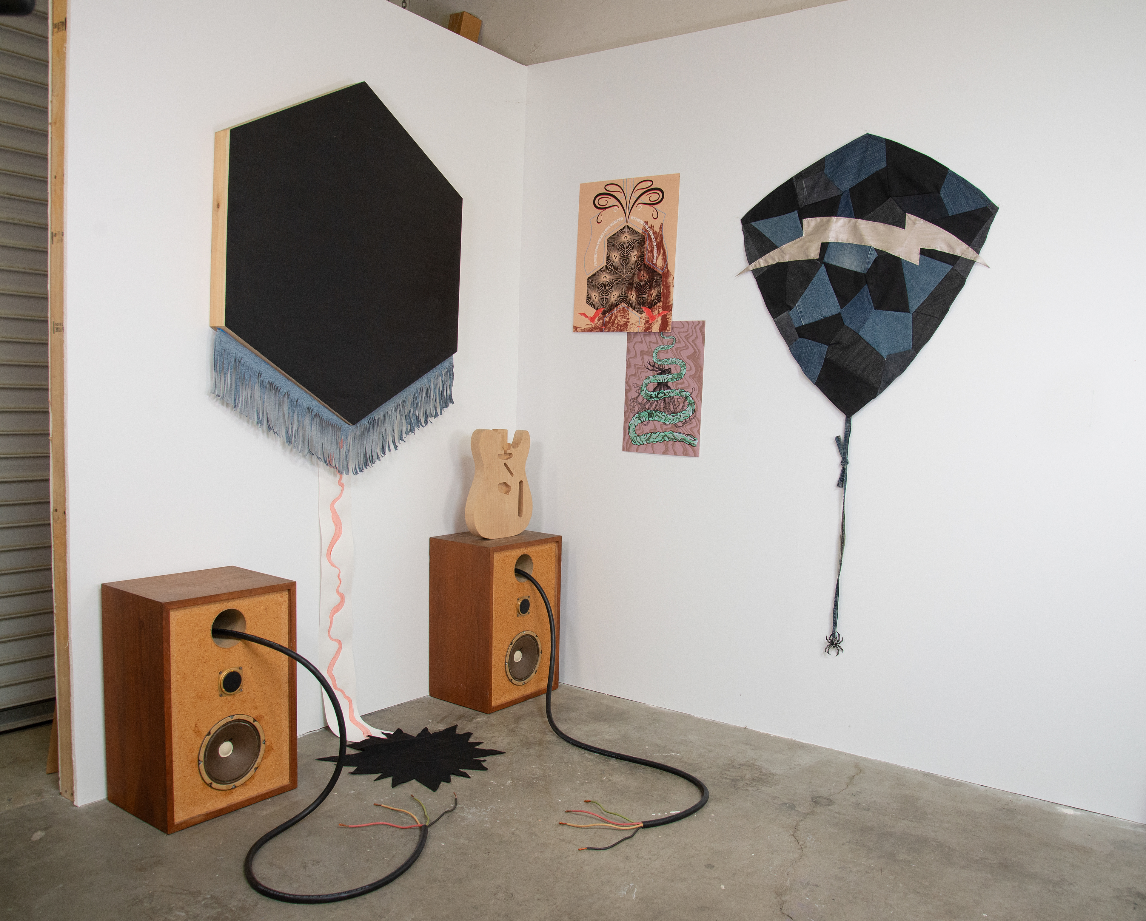 the studio
