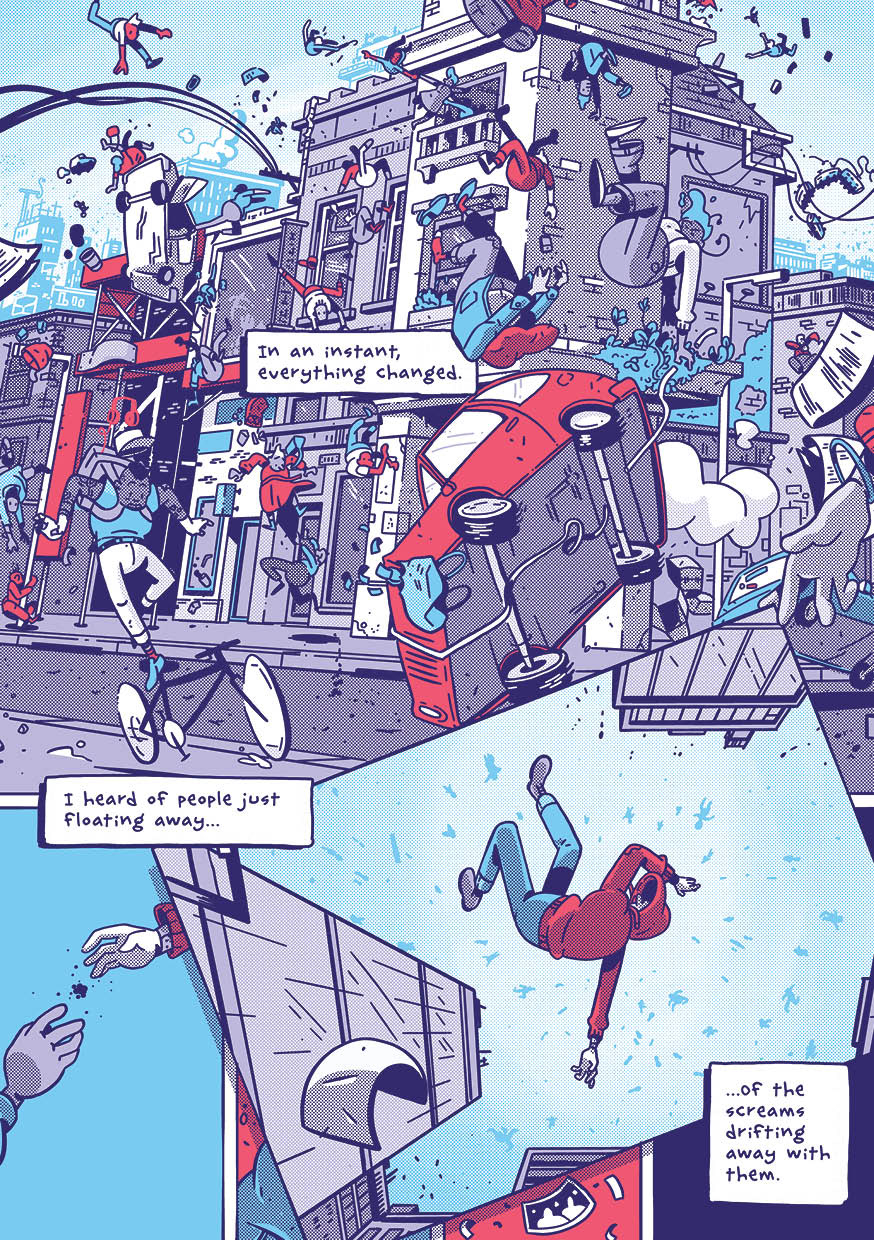 Free Comics By Chris Baldie - We Said Goodbye To Gravity