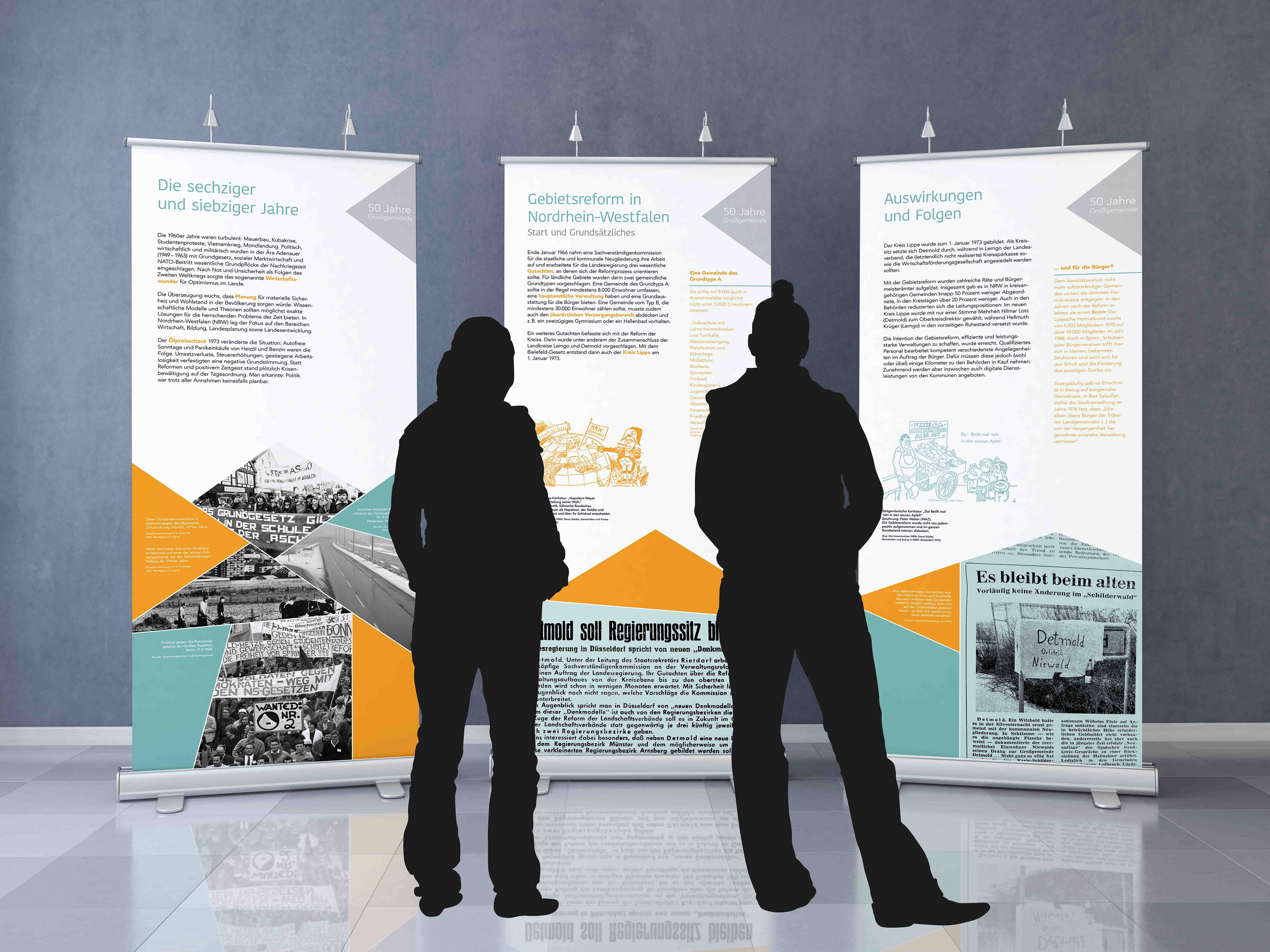 Rollups zum Thema »50 Jahre Gebietsreform« Bad Salzuflen