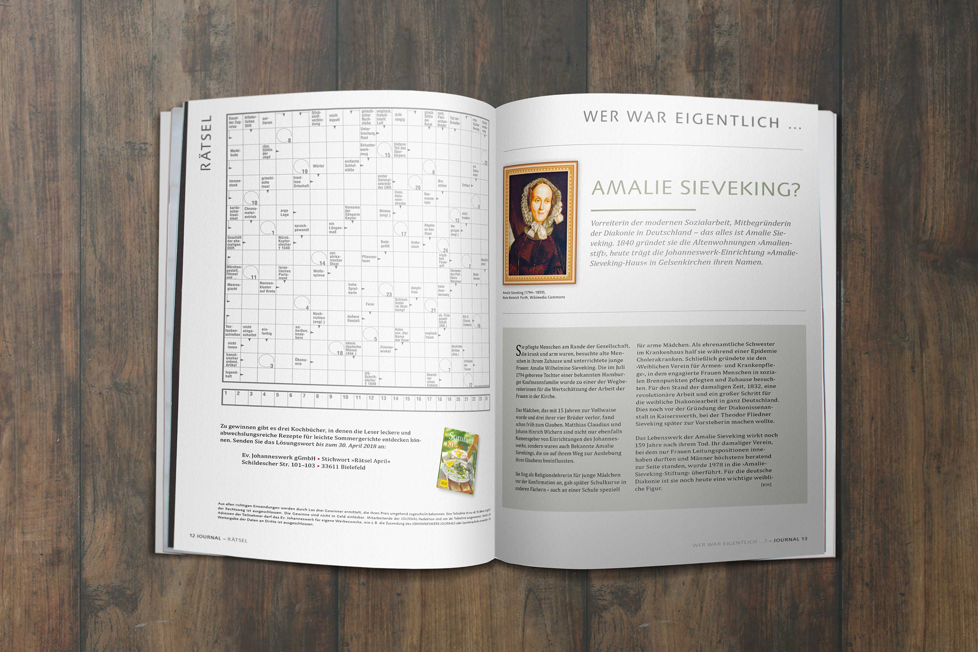 Innenseiten Johanneswerk Journal
