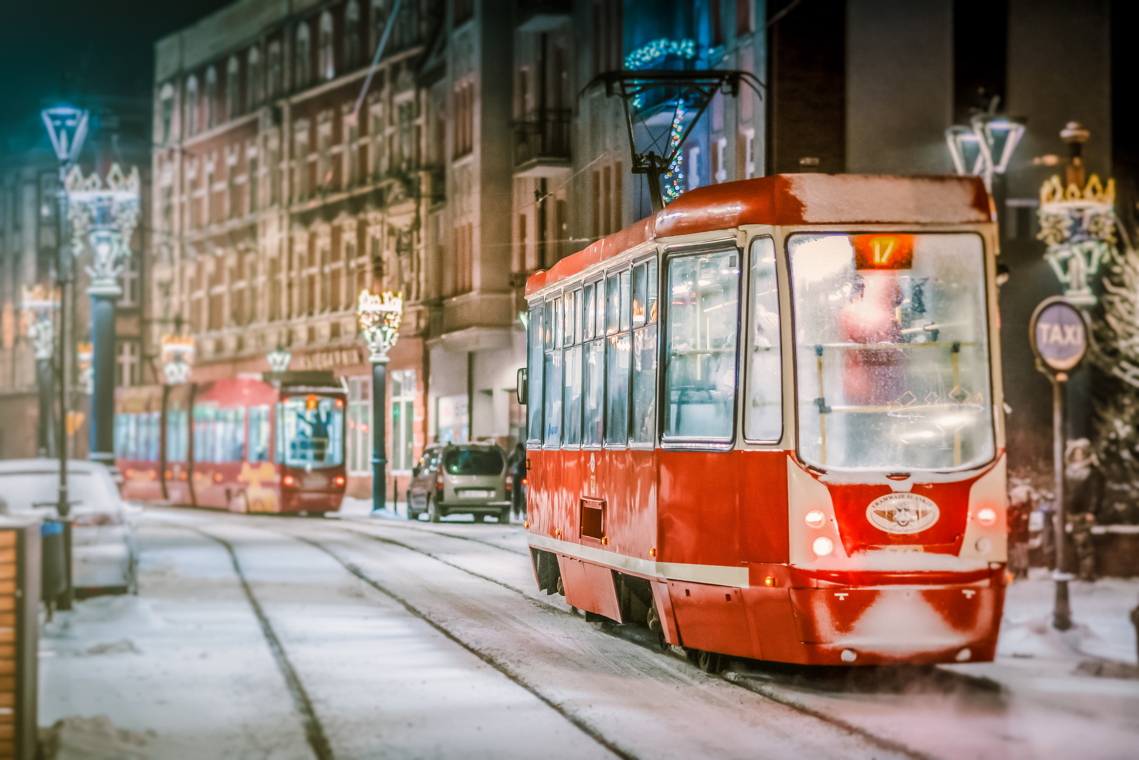 Tramwaj 17 w Świętochłowicach. Autor: Mateusz Janiszewski