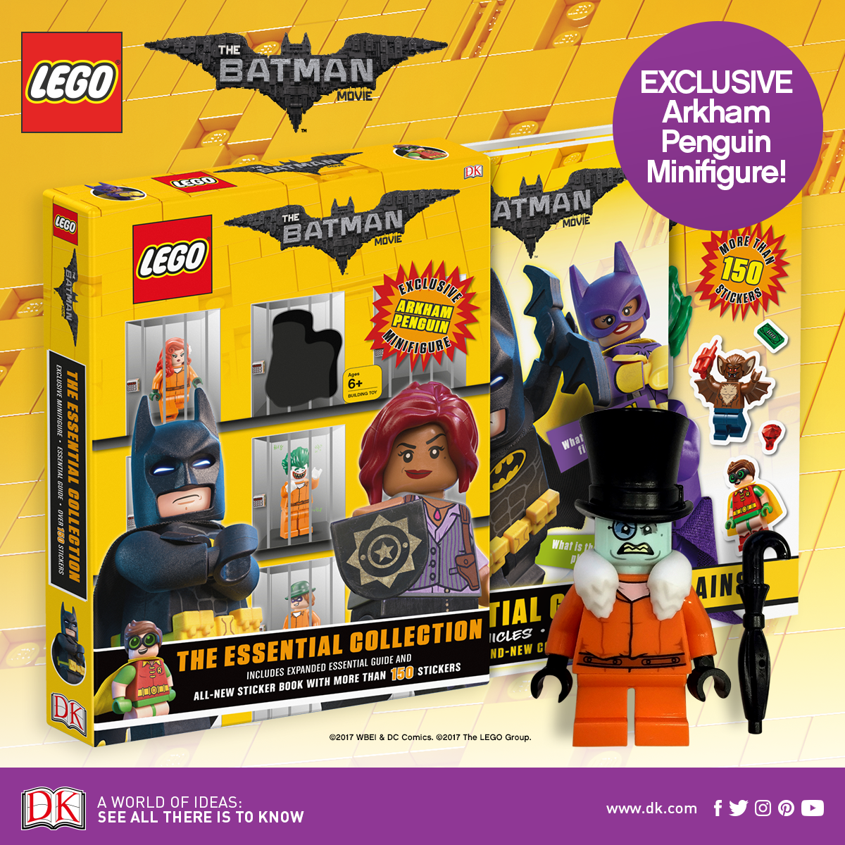 The LEGO® BATMAN MOVIE: The Essential Collection by DK