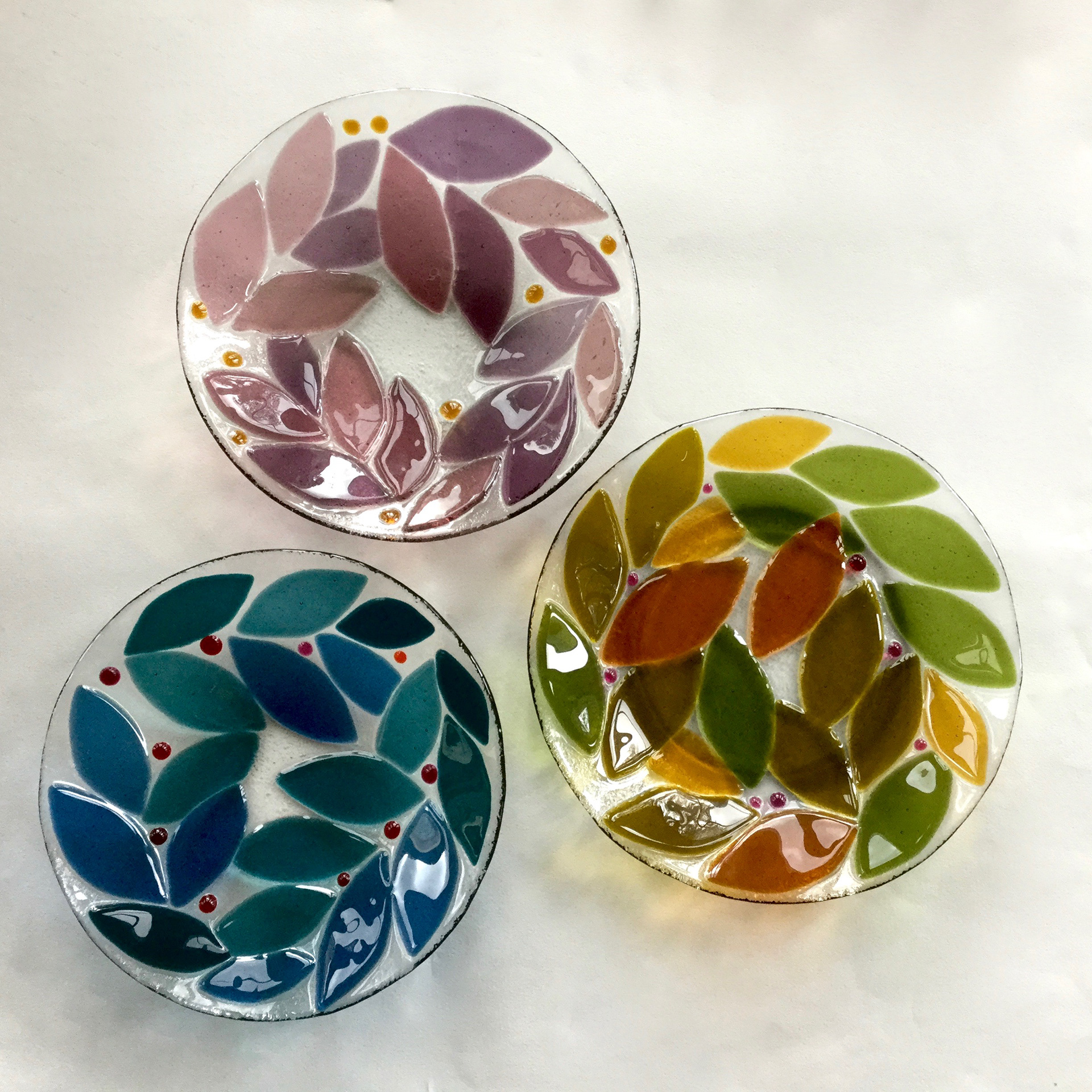 Coupe 'Laurier' - Verre - 150€ l'unité