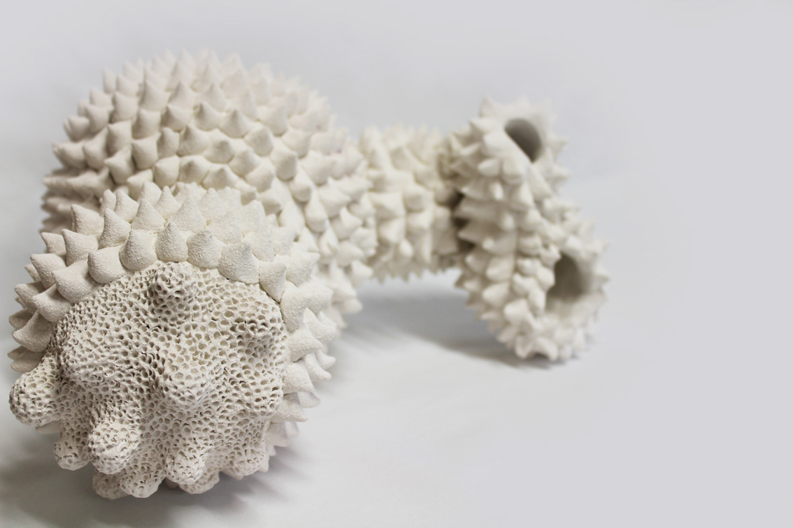 Sculpture "Créature" en grès 750€