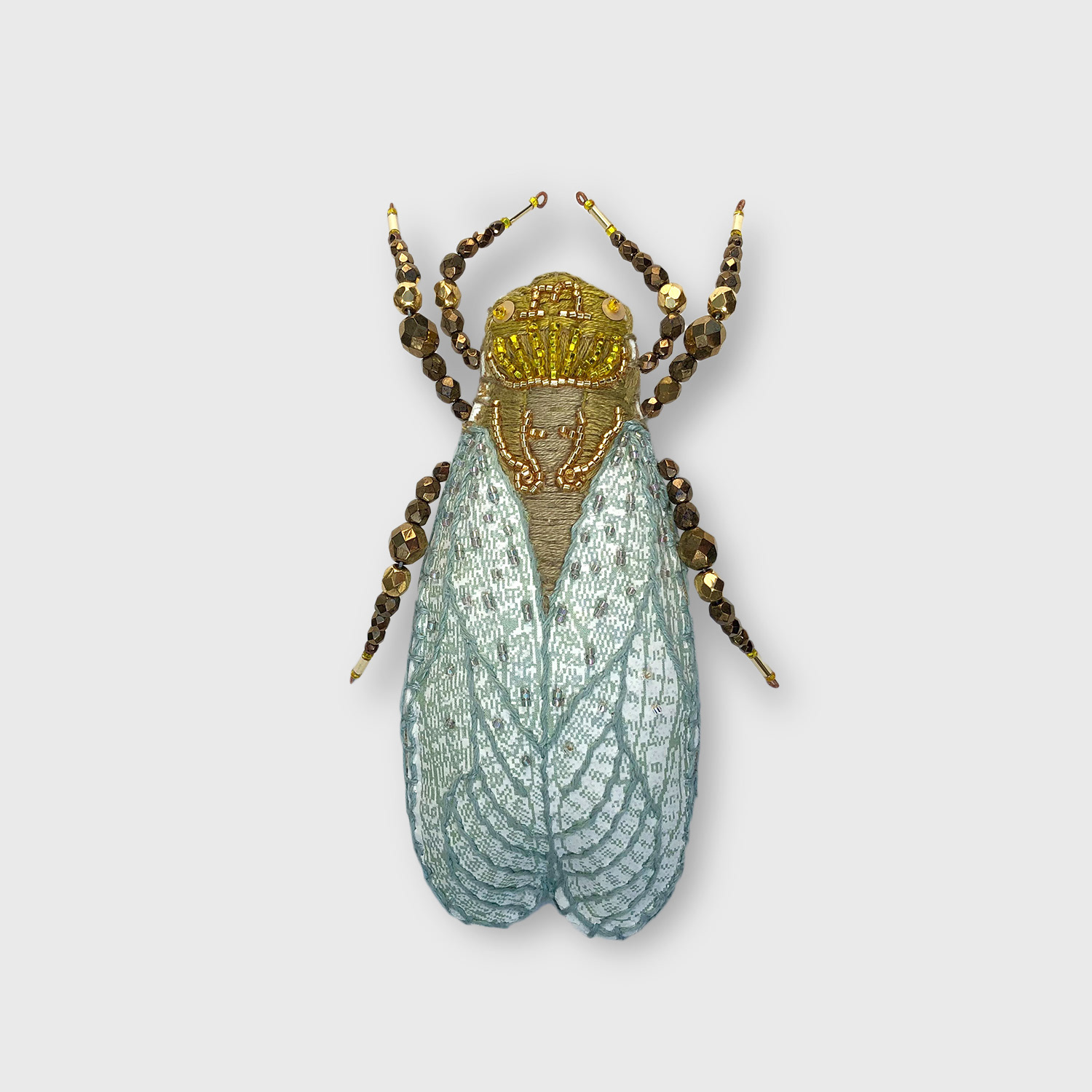 Sculpture textile Cigale nouvelle LICHEN - 159€