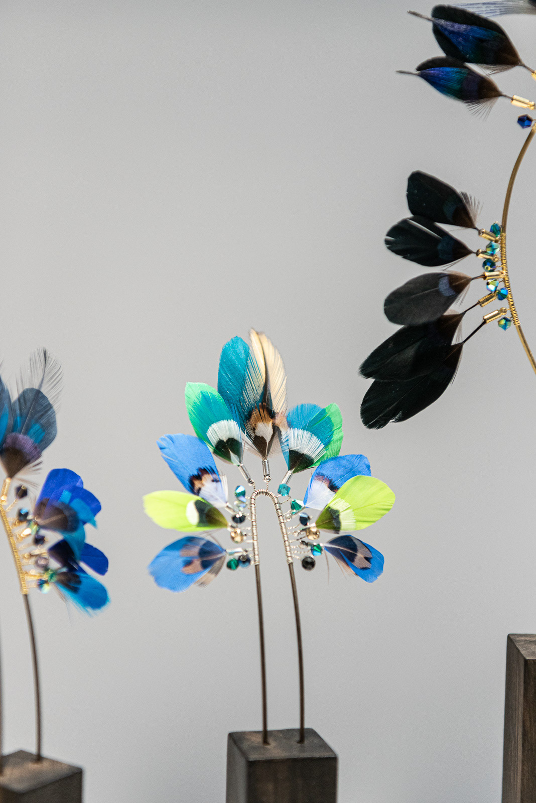 Totem 'Birdy' - Plumes - PM 80€ / GM 150€