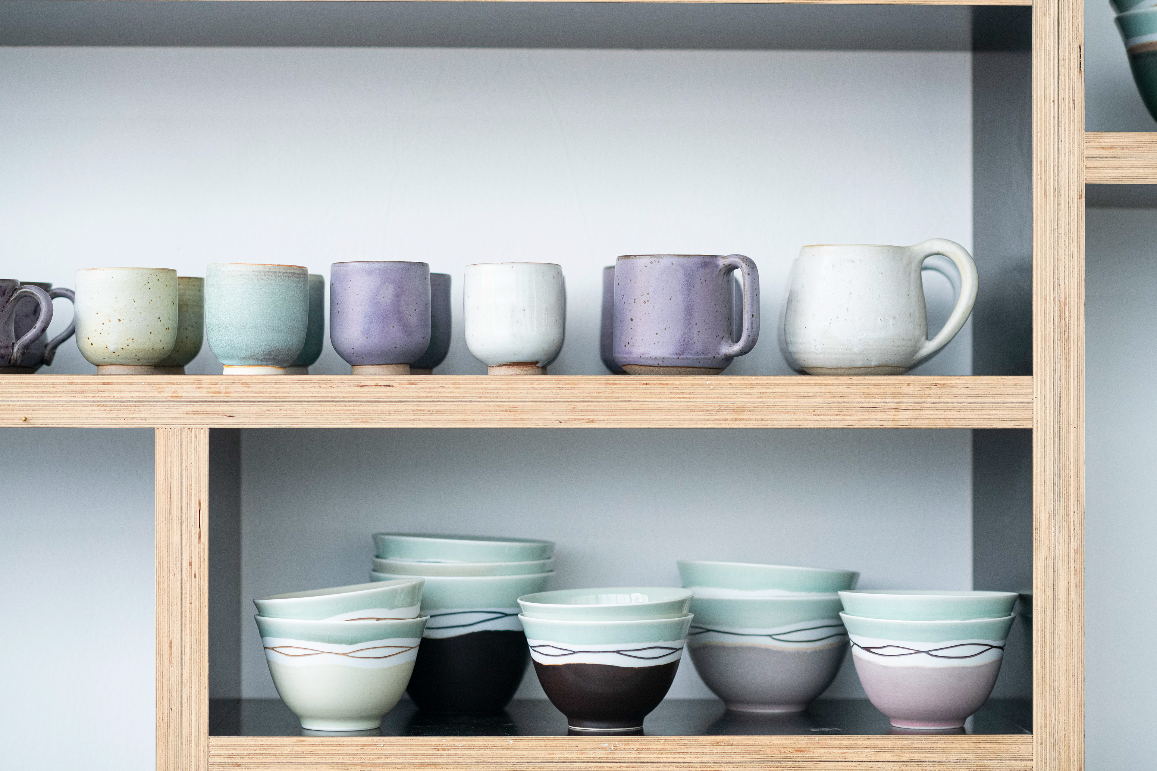 Tasse droite 15€ /Mug rond 26€ / Bol petit et moyen modèle 18€ & 22€