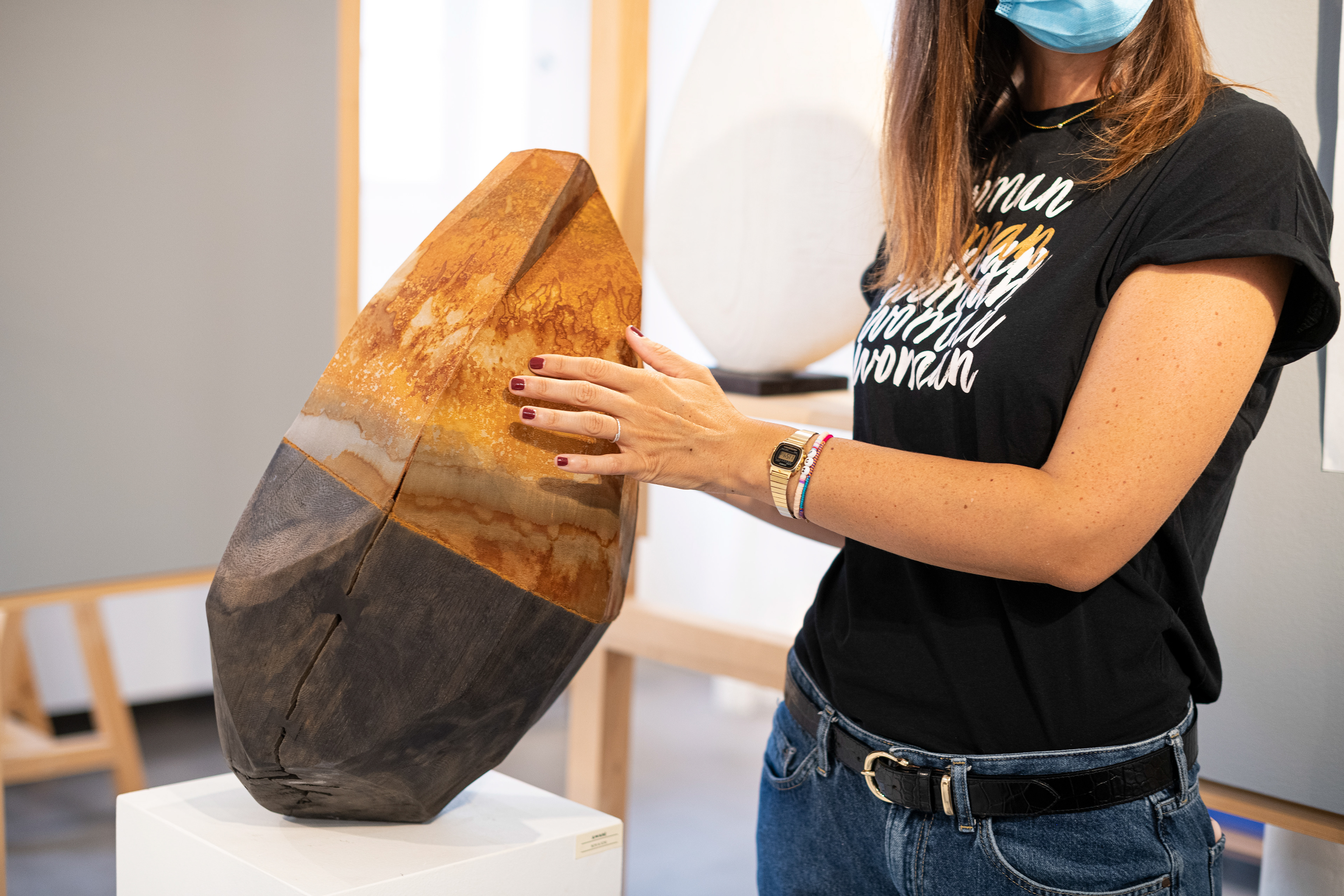 Pièce unique 'Telluric' - Bois & soie - 2 900€ & 3 600€