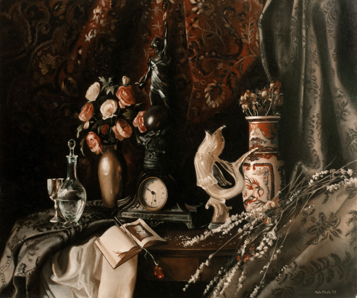 'Still Life" oil on canvas 60"x48" 152cm x 122cm