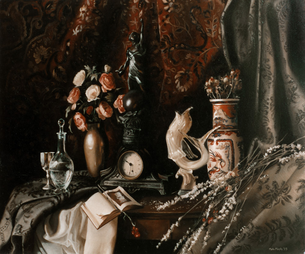 "Still Life" oil on canvas 48"x60" 121 x 152cm