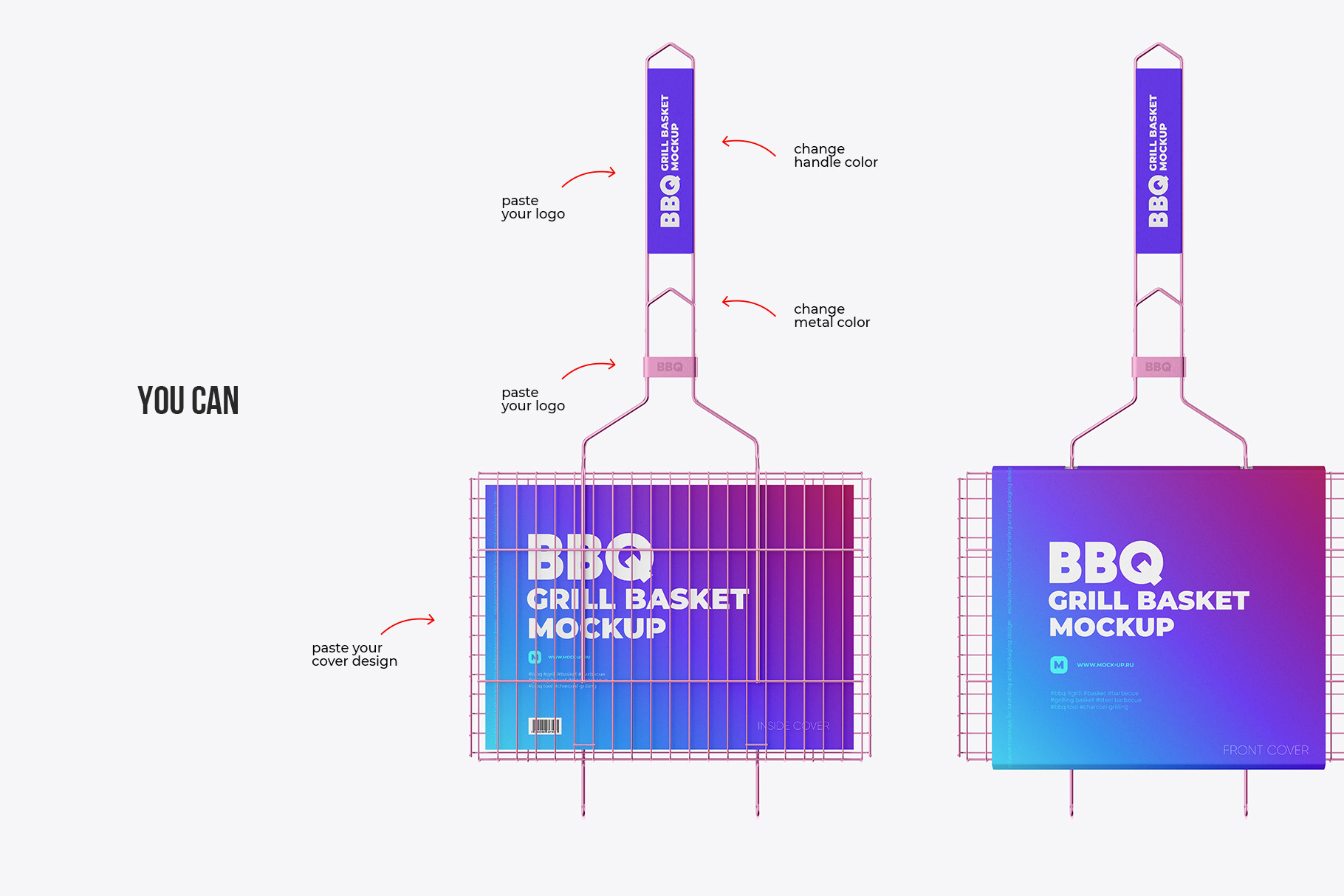 Download Exclusive Product Mockups - Portable Grilling Basket Mockup