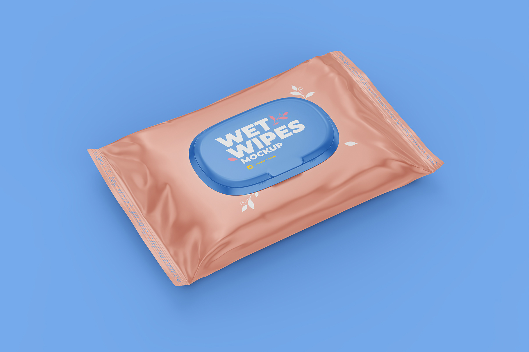 Wet Wipes Mockup. 