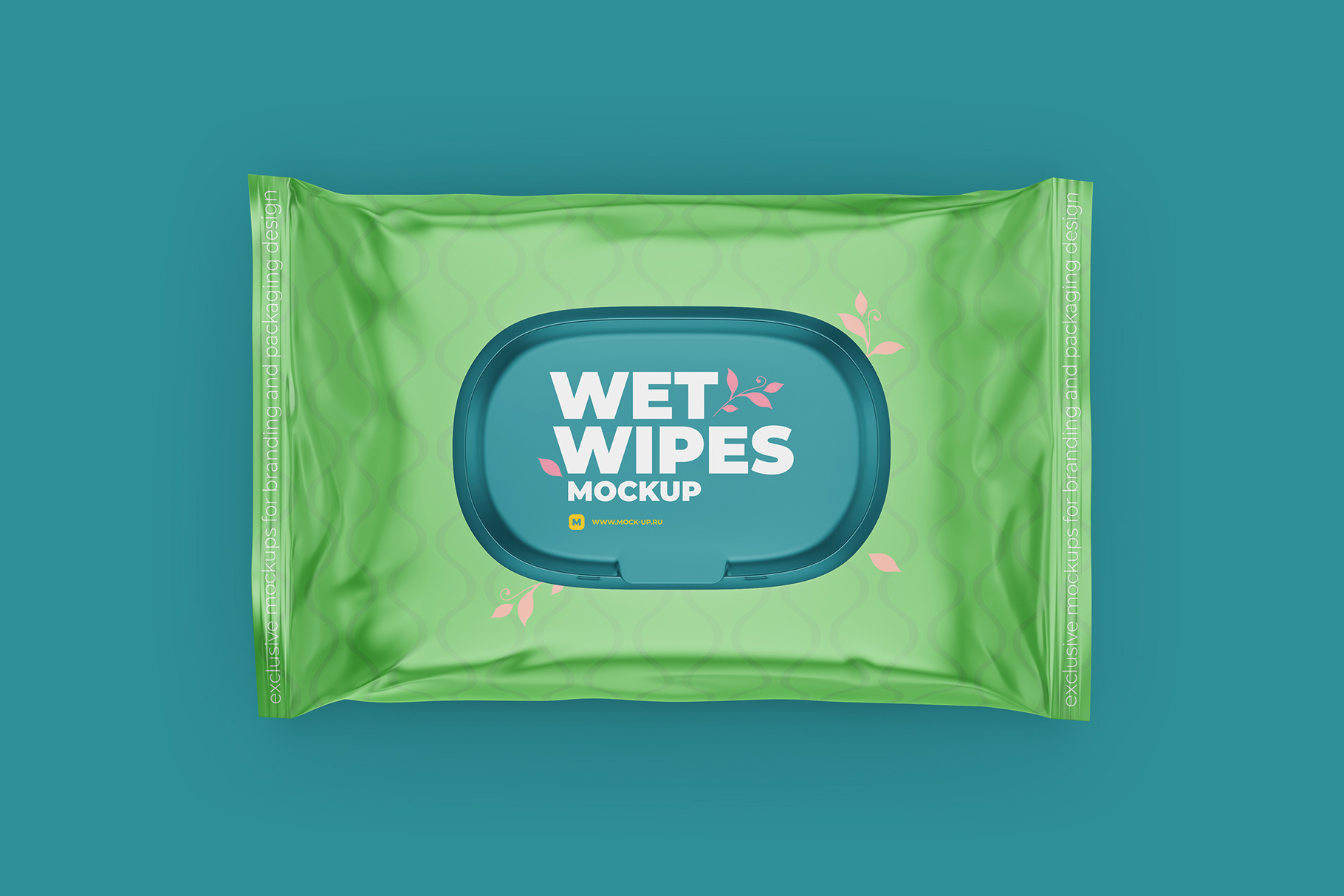 Wet Wipes Mockup. 