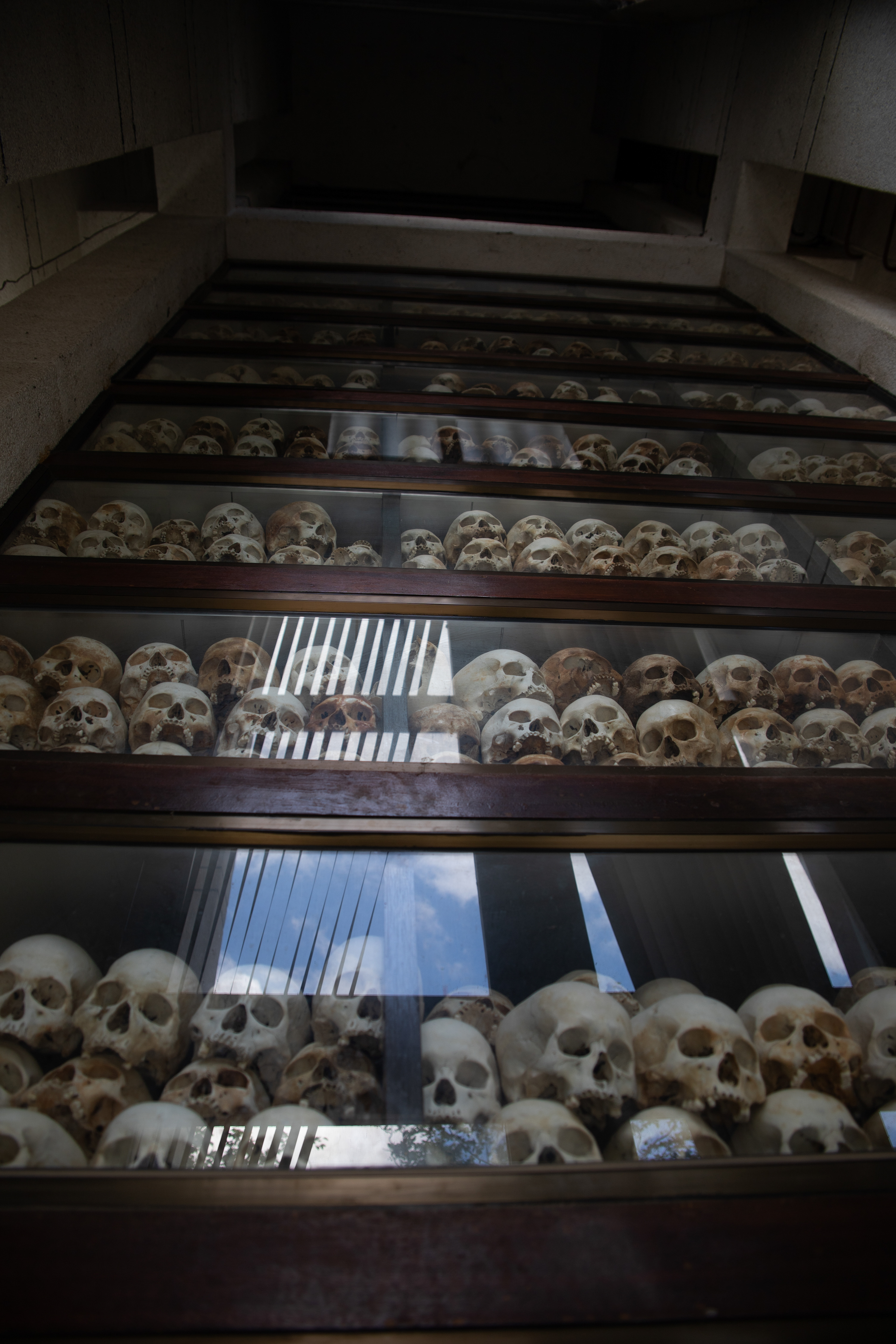 Inside the monument.