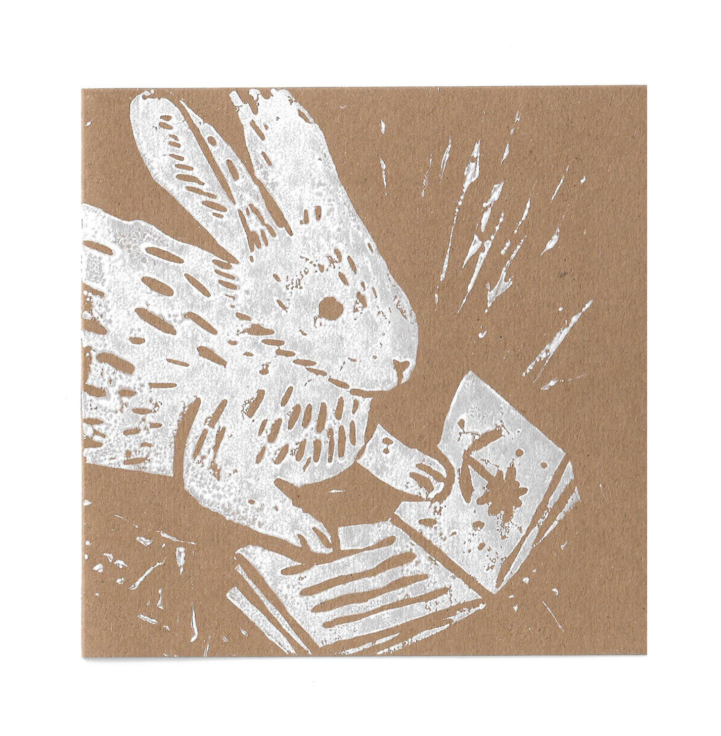 Lino-cut Card Design