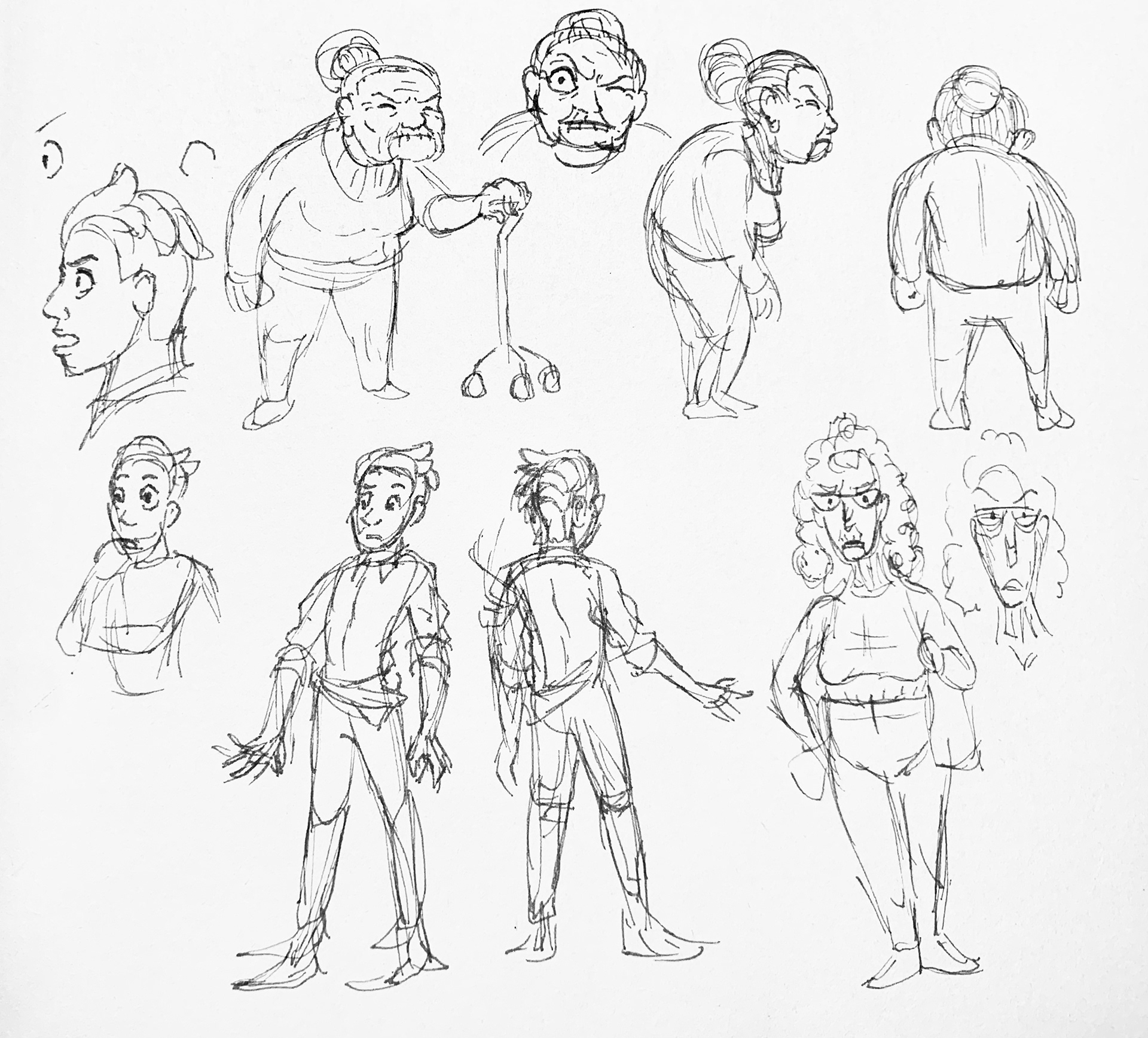 Character Sketches