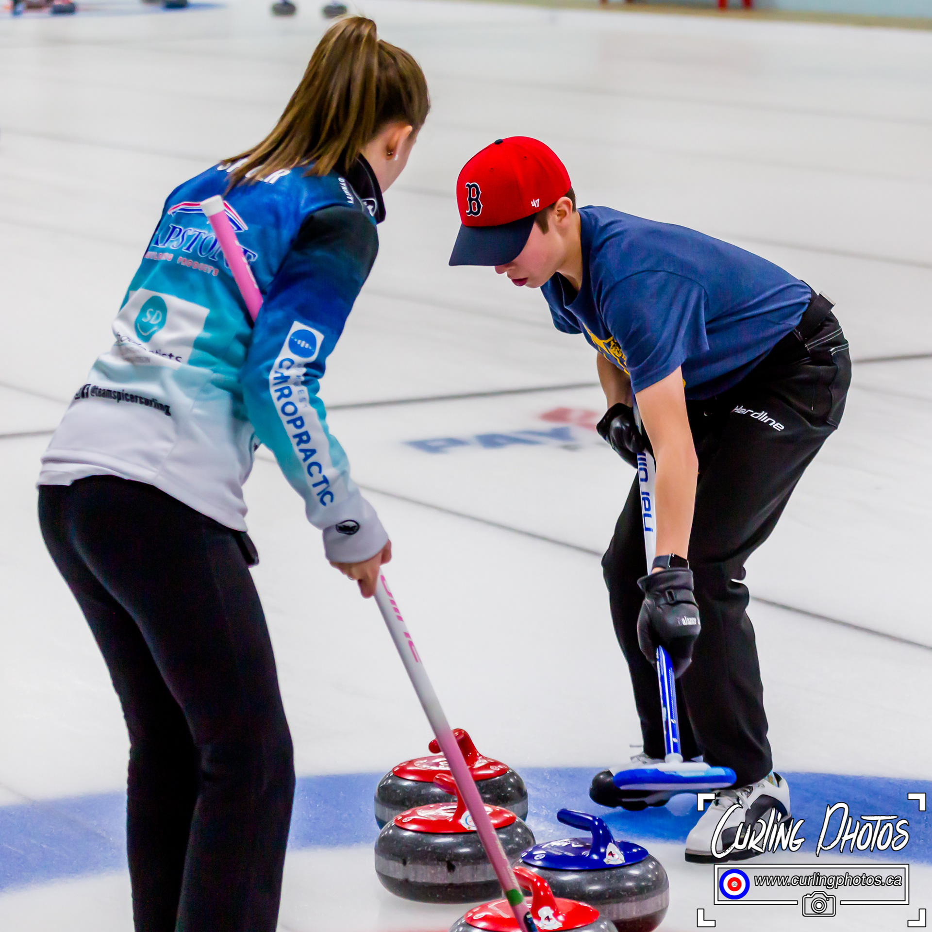 Curling Photos Jr Mixed Doubles U15s Jan 31, 2020