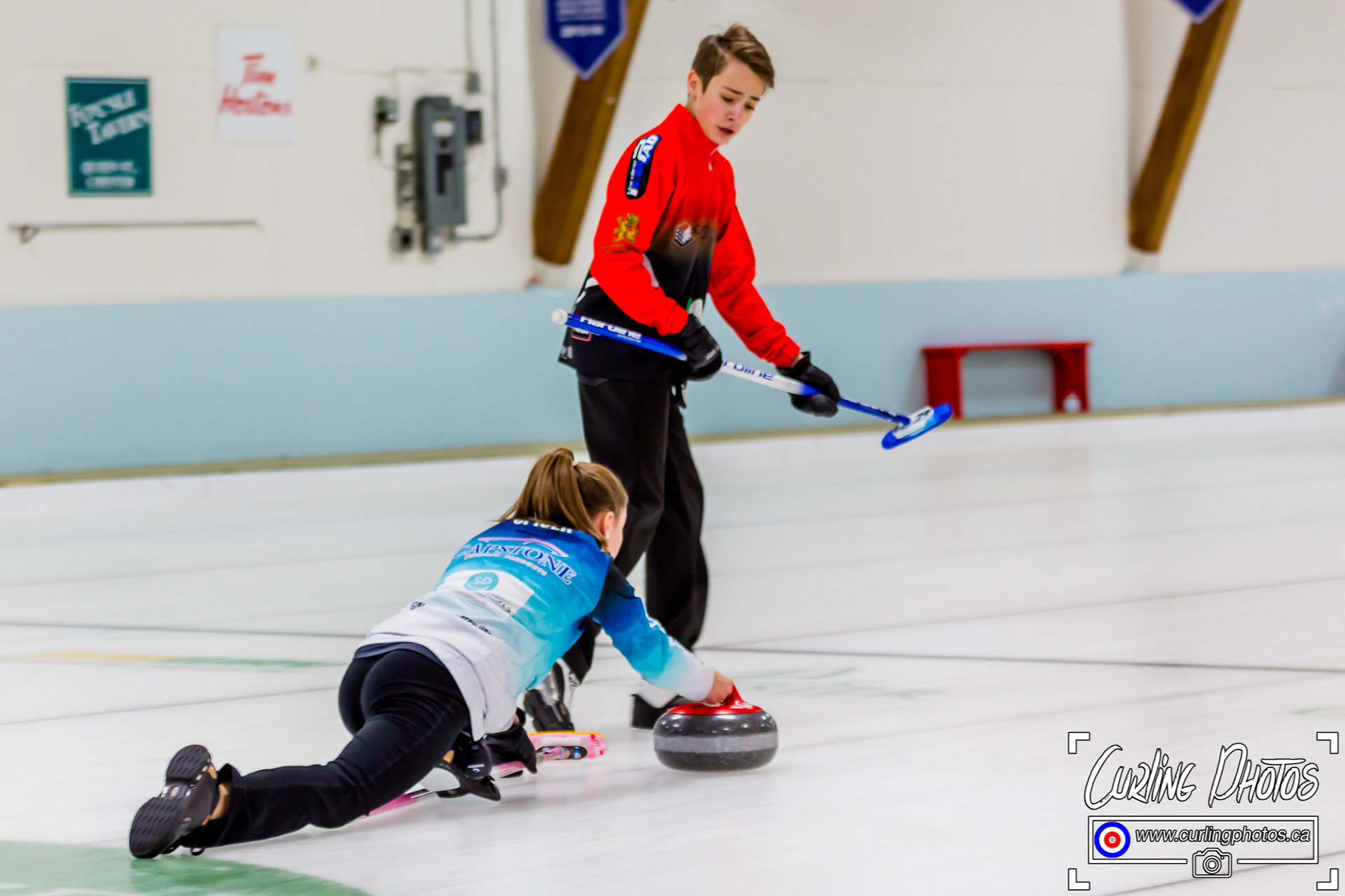 Curling Photos Jr Mixed Doubles U15s Jan 31, 2020