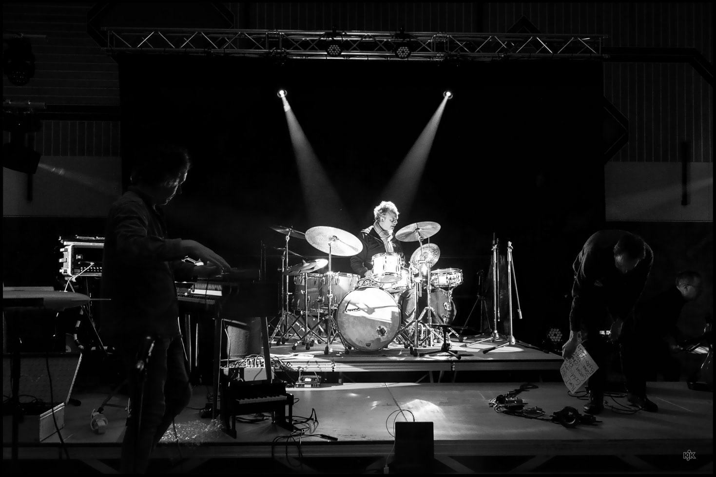 Wie bei Wim de Vries und dem Drumset...