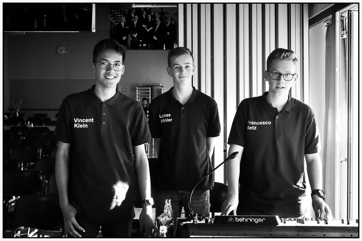 Die Technik-Crew