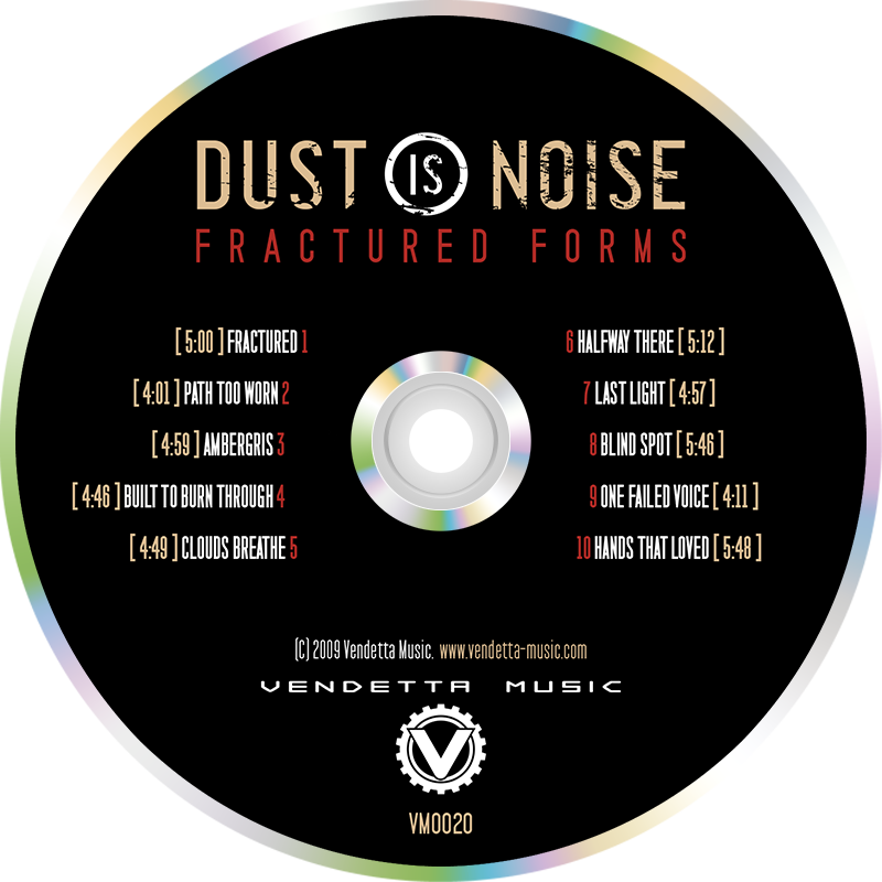 Dust Is Noise — Fractured Forms disc