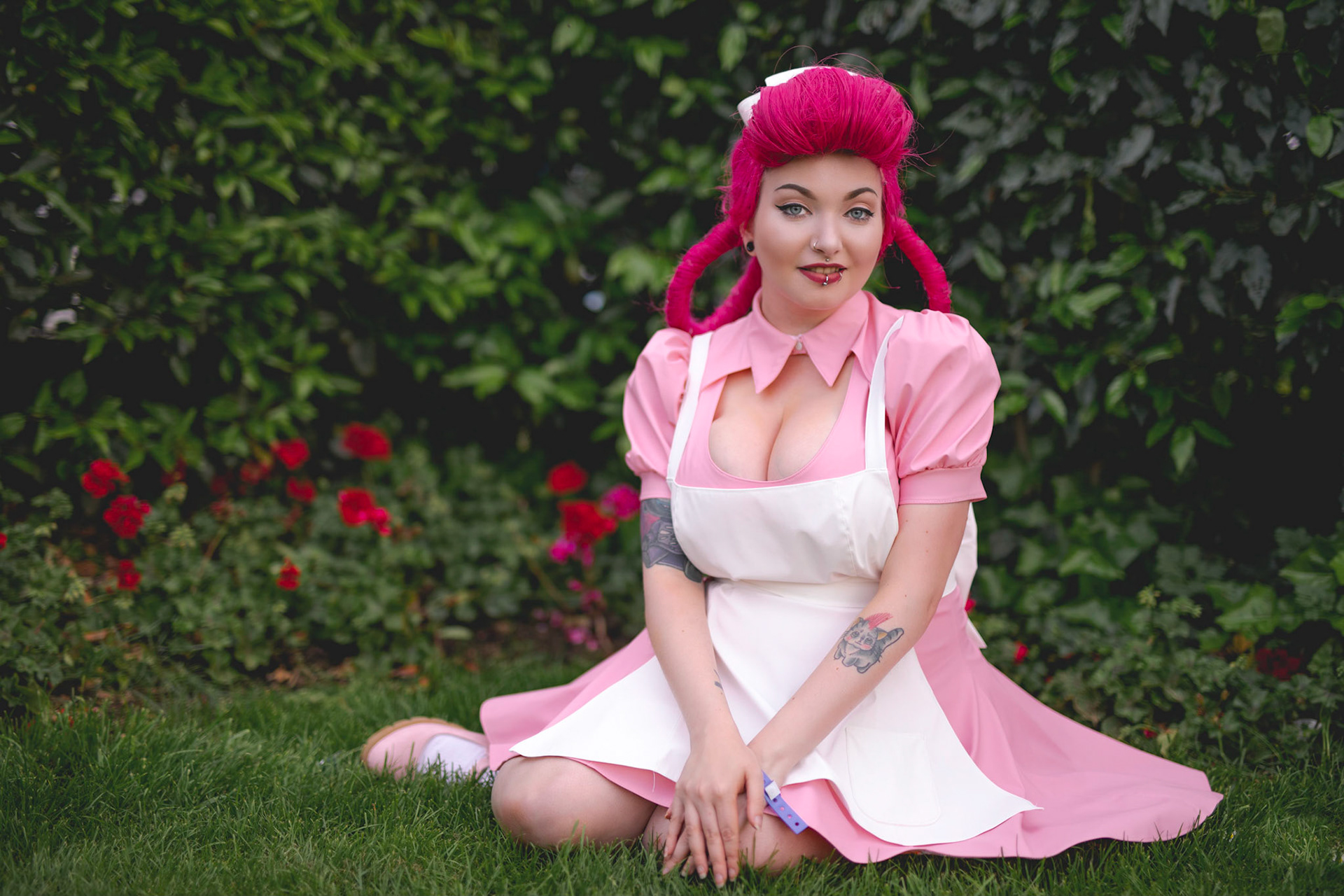 @nayru_sg as Nurse Joy