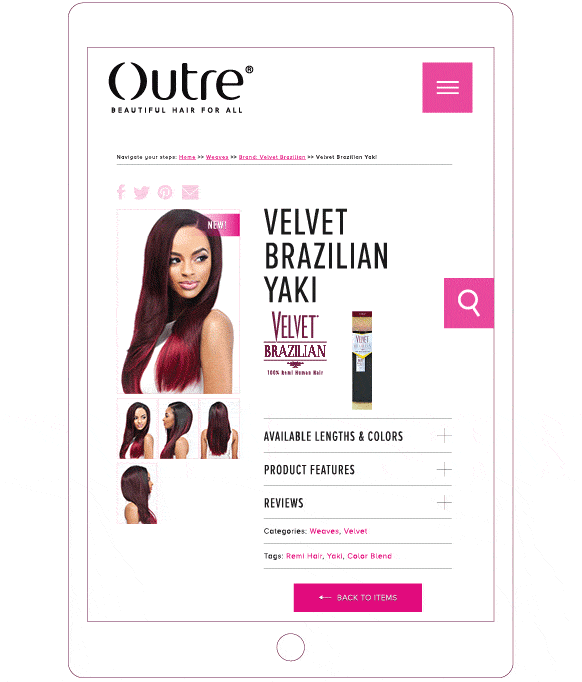 New Outre Responsive Site Devices