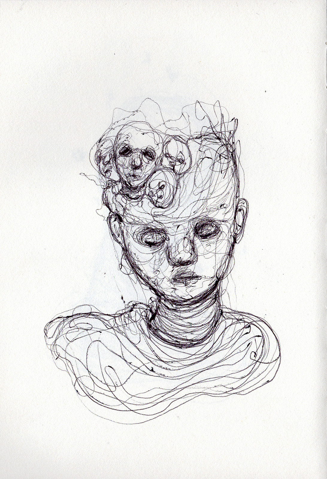 Sentiment V - Ballpoint Pen 14.8cm x 21cm