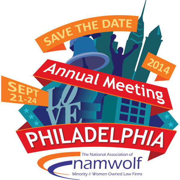 Cesar Hernandez NAMWOLF Annual Regional Meeting logos