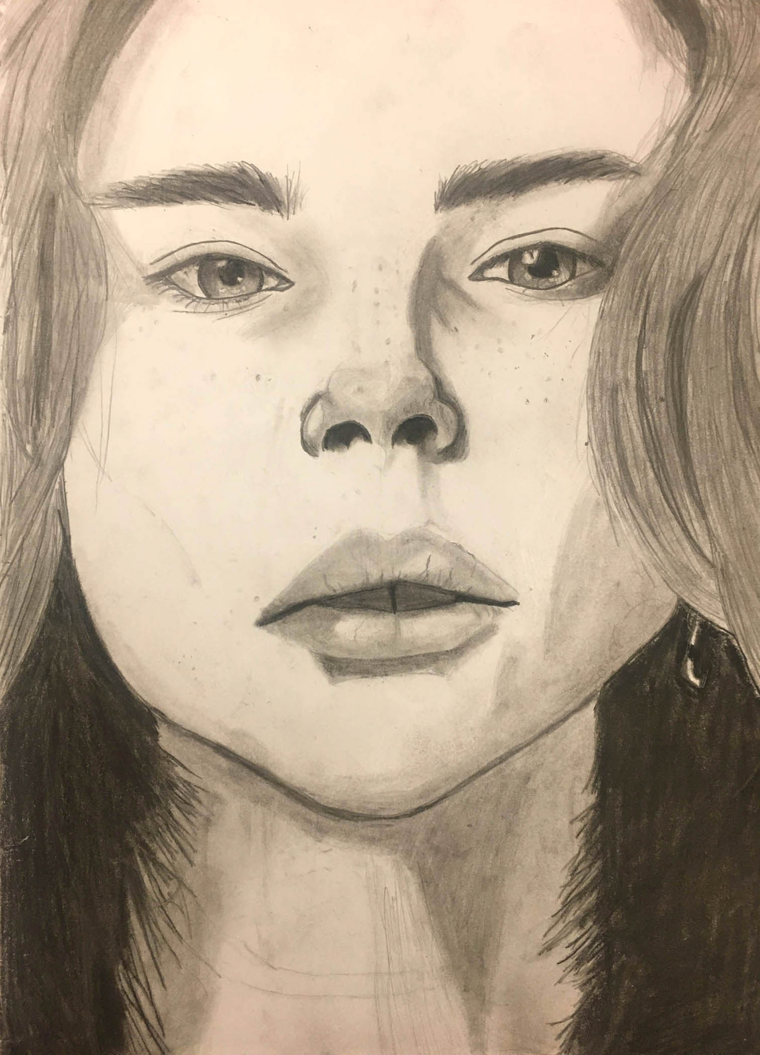 “Manteau de Fourrure”, Drawing, Randall Price, Petal High School