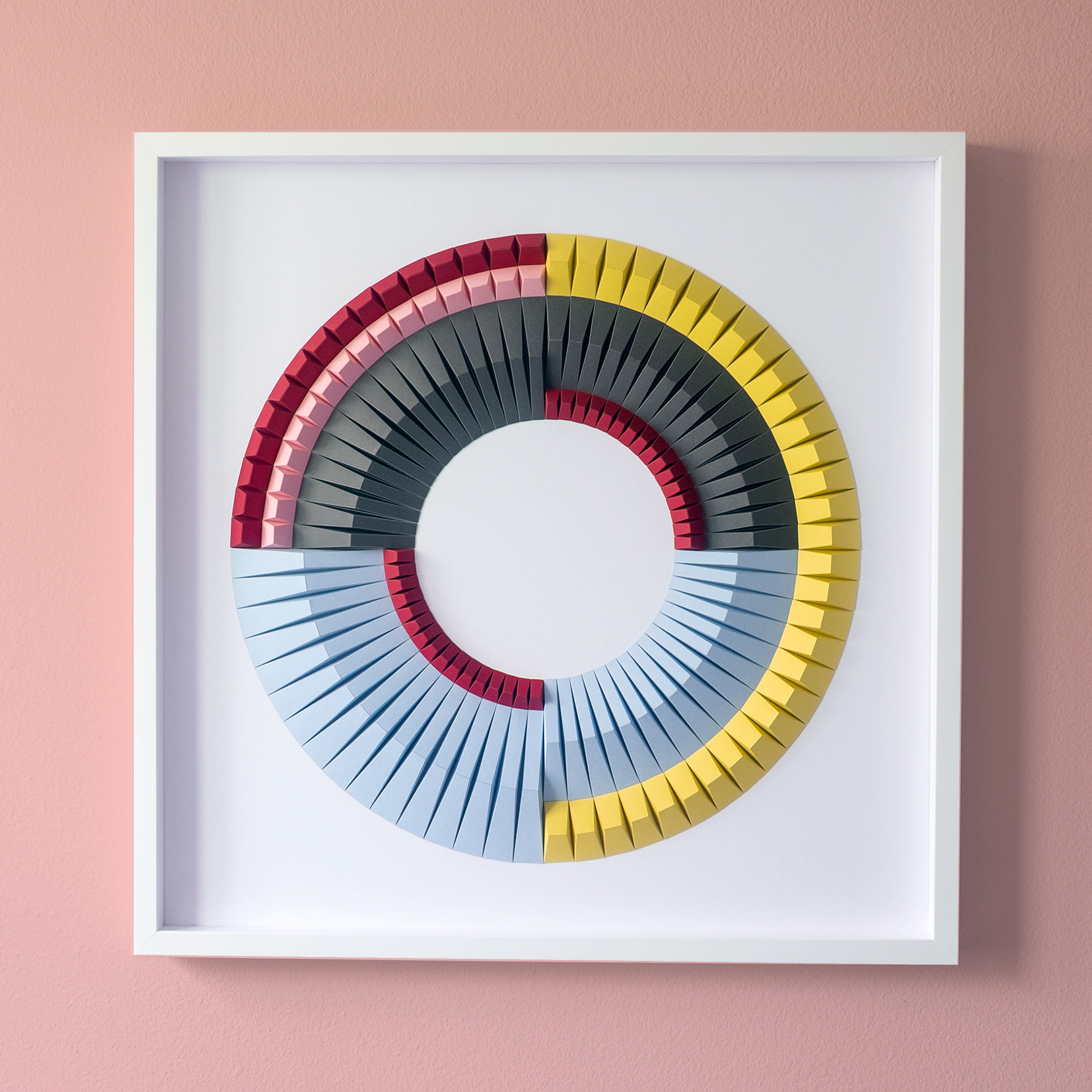 UnEven C - 30"x30"