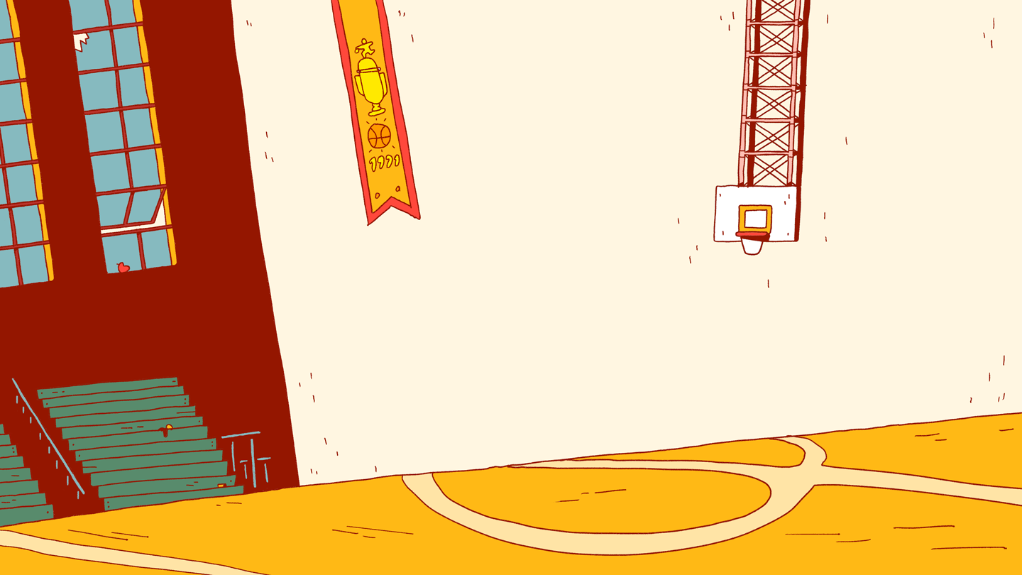 Gymnasium - Background for "BBall Explorer" Animation WIP