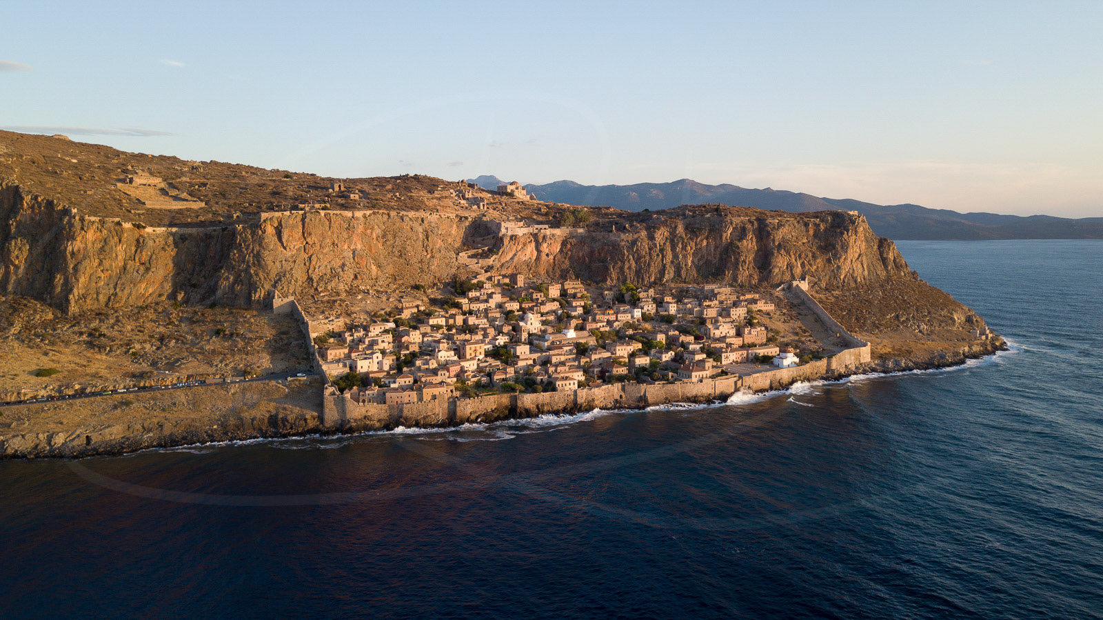 Monemvasia at Sunrise