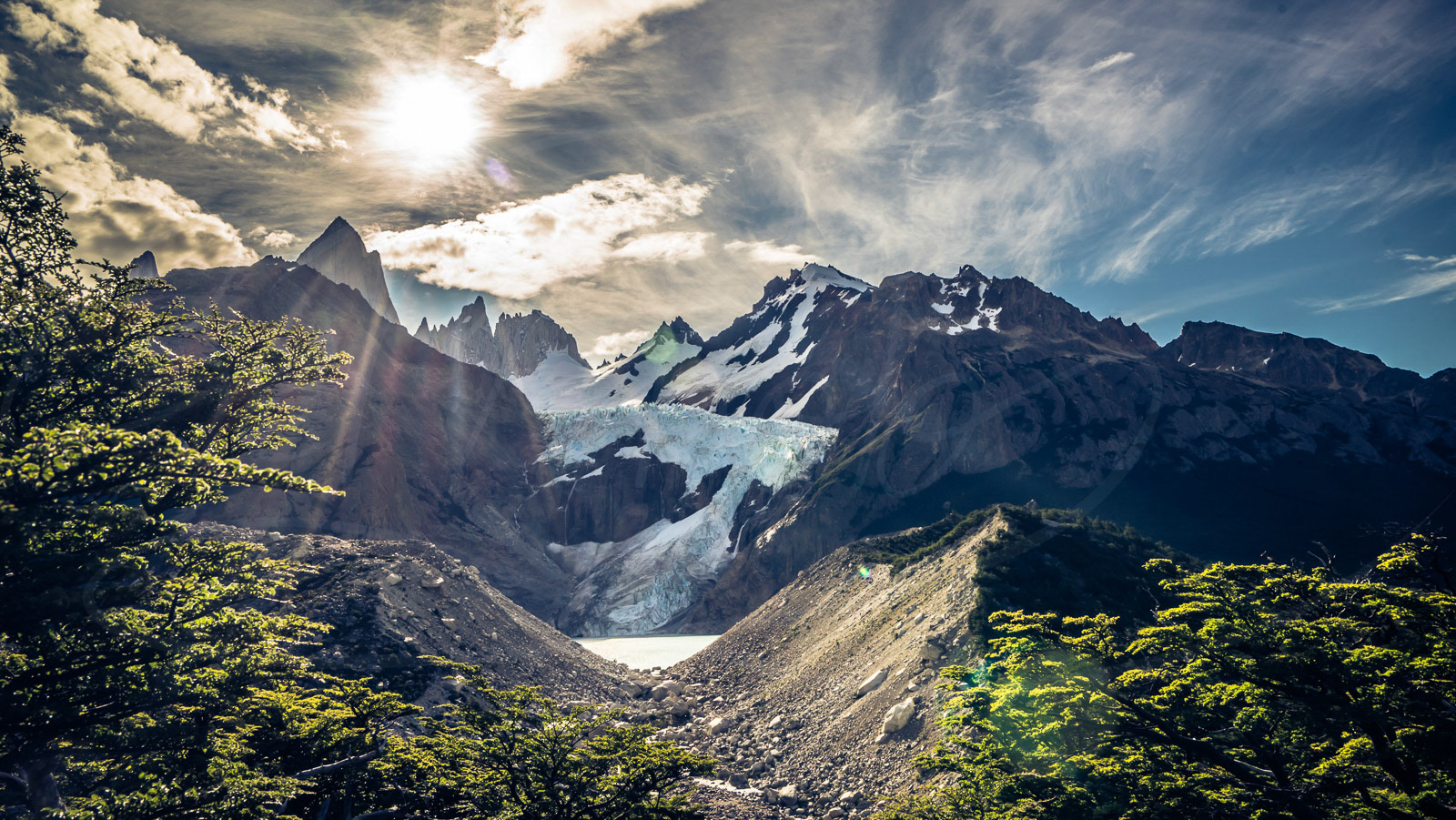 Icy peak, Patagonia
