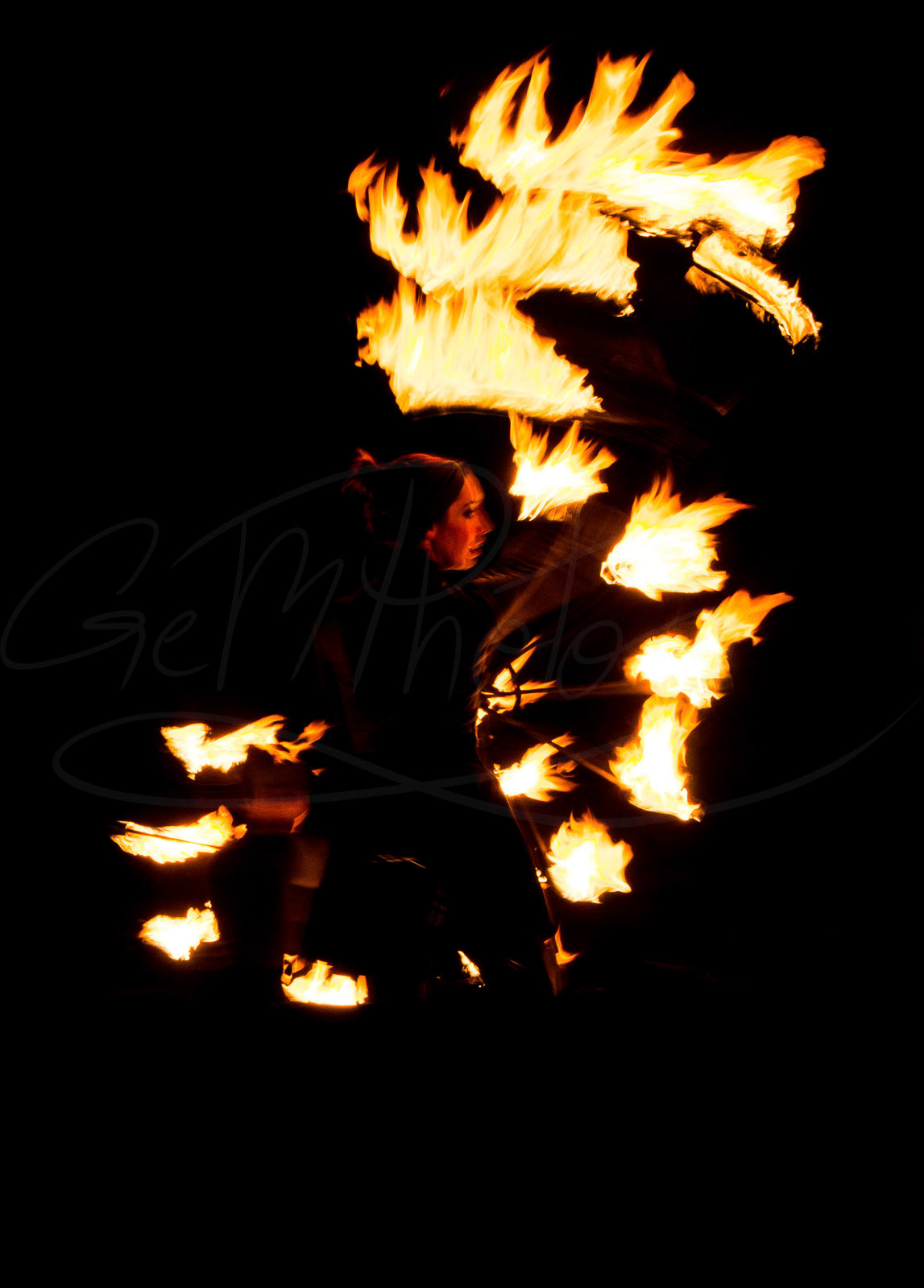 The firey dragon