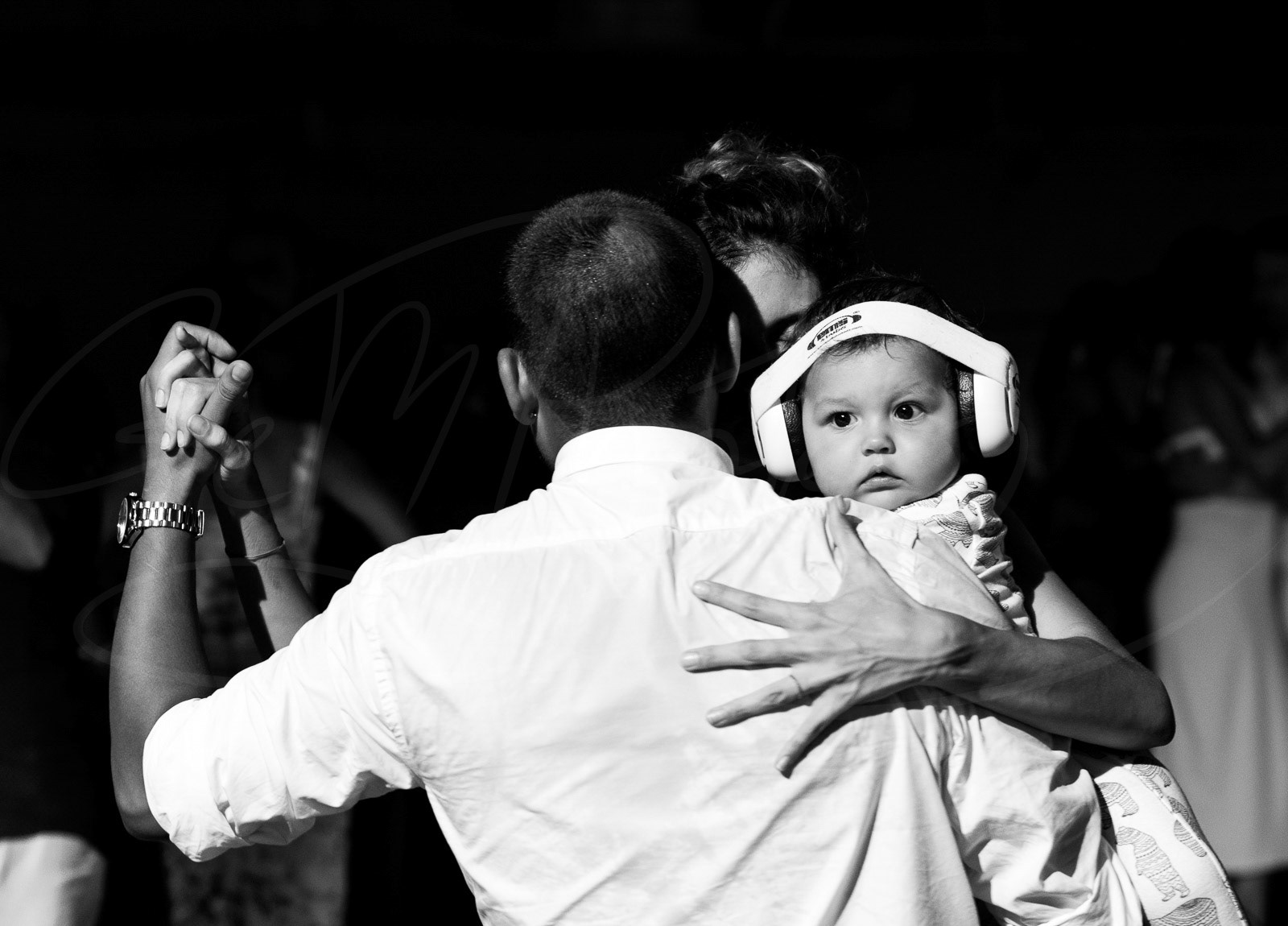 Baby in an embrace