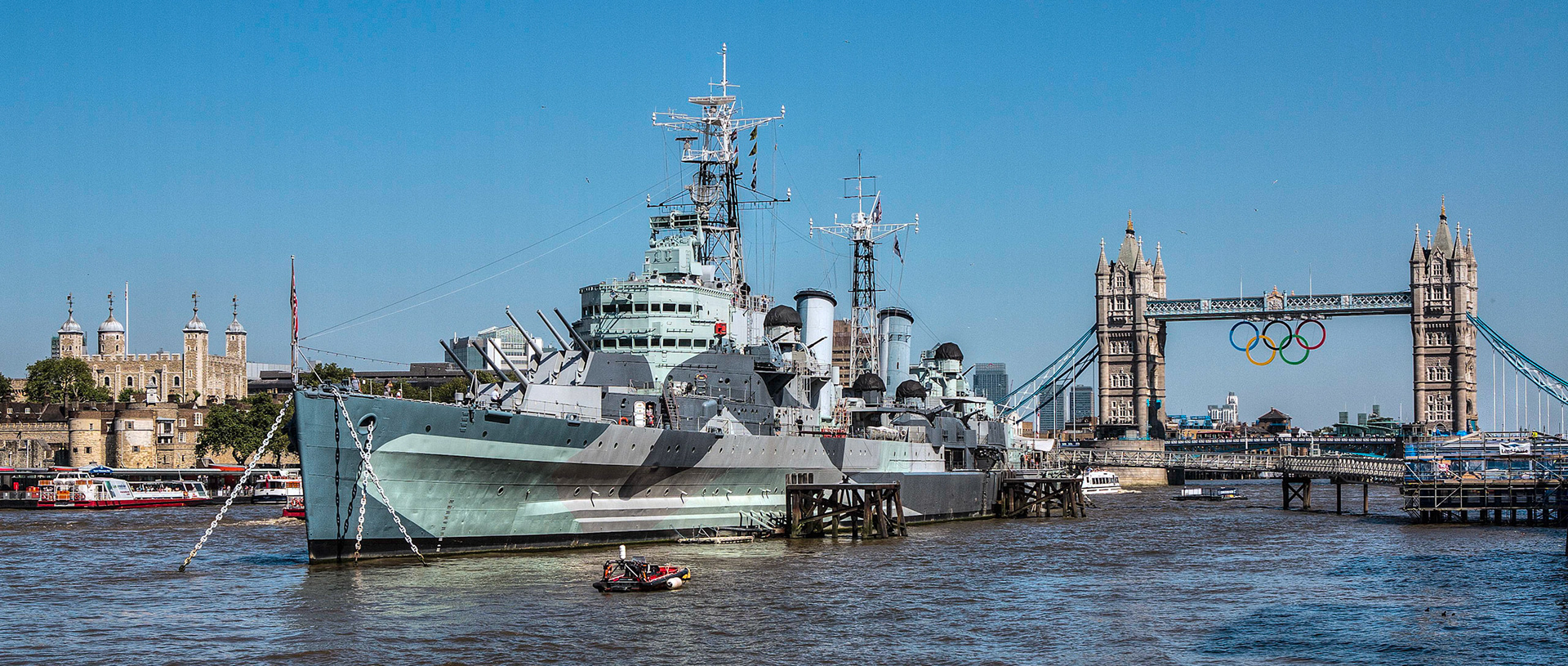 Tower Bridge & HMS Belfast