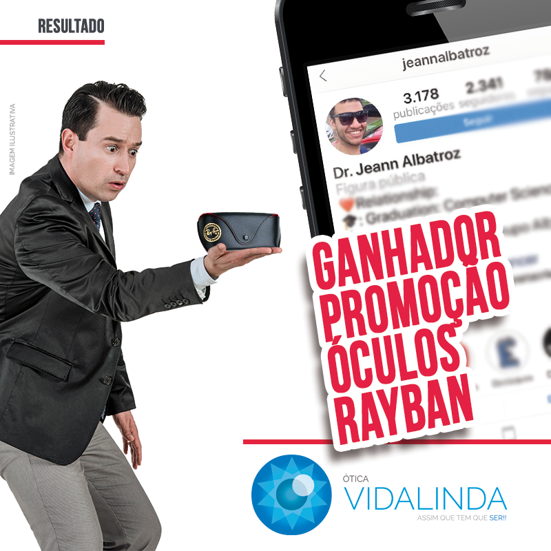 Post ganhador Instagram