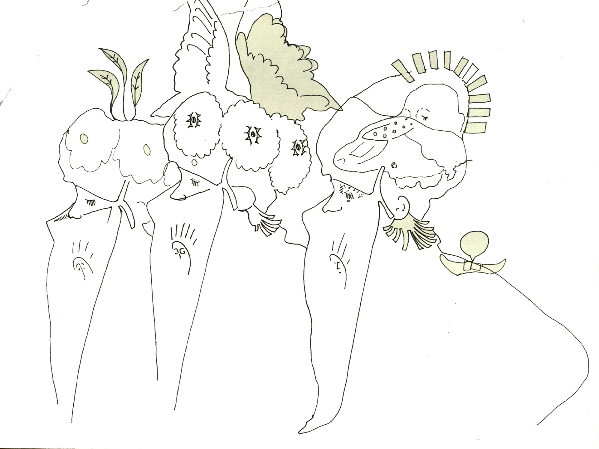 The 3 Dancers Welcome the Spring