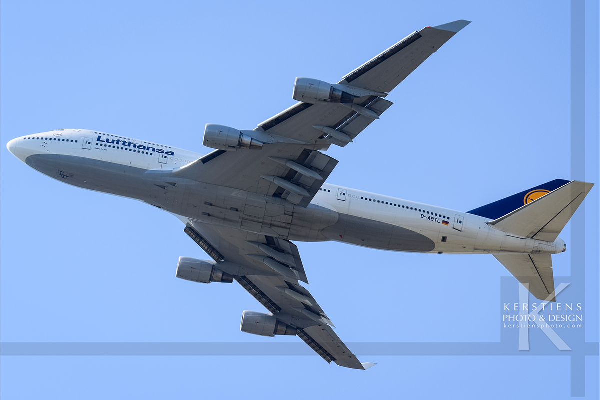 Lufthansa - Boeing 747-430 - D-ABTL - Detroit International Airport (KDTW)