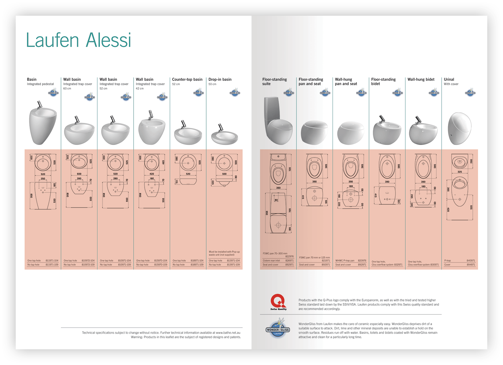 Double-page layout design.