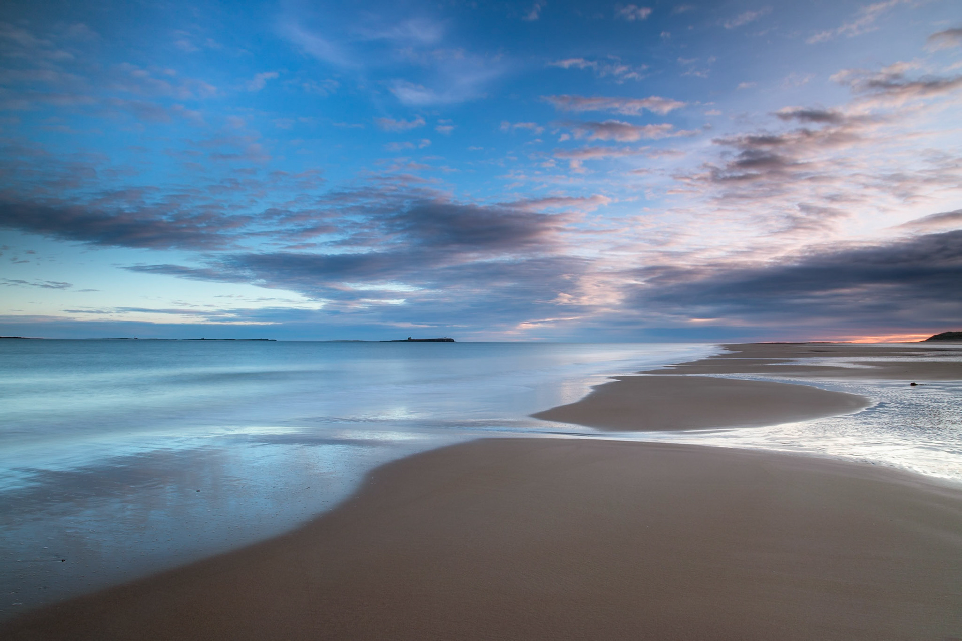 Perfection. Bamburgh beach