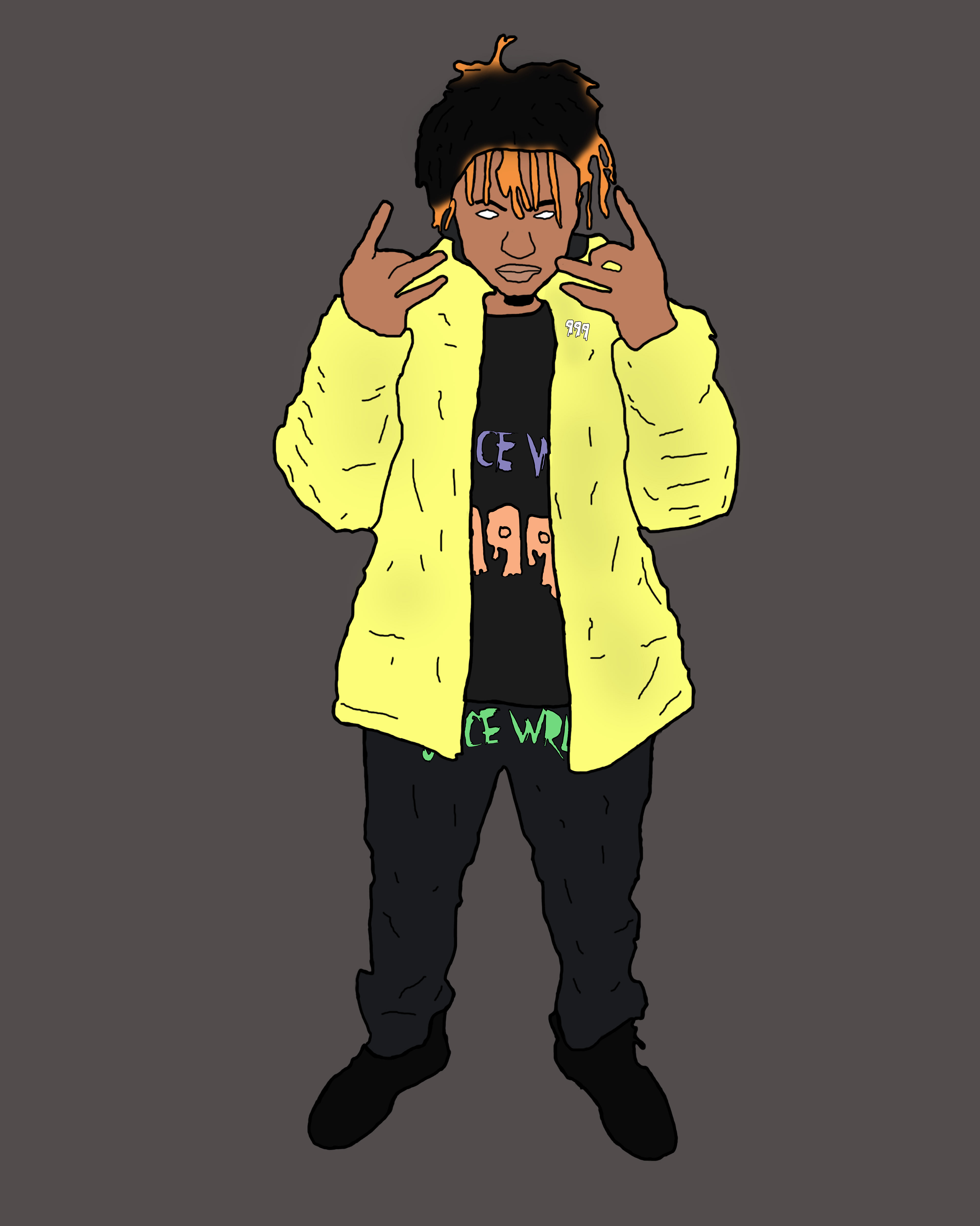 Sxme_Photography Juice Wrld Doodle