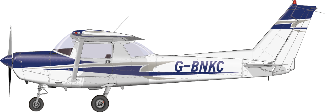 Glyn Chadwick - Cessna 152 two seat light utility / trainer aircraft.