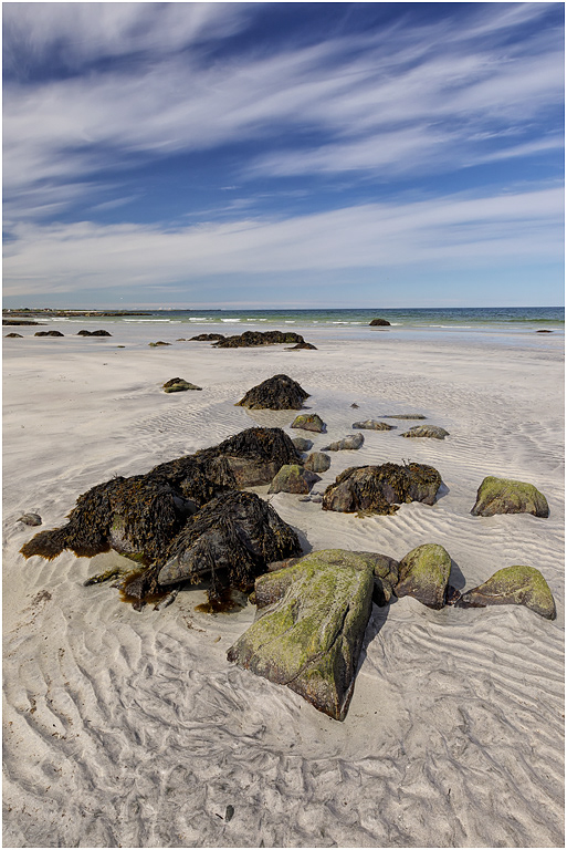 Beach at Vinji, Gimsoya, Norway