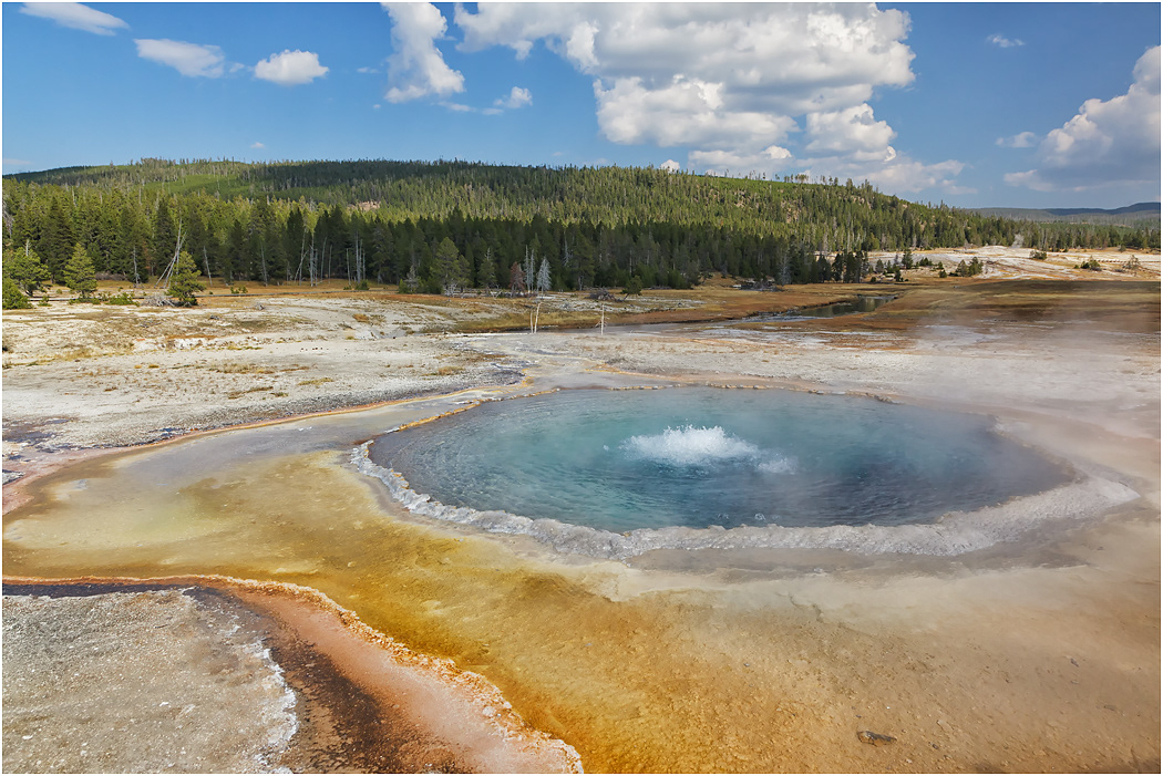 Crested Pool, Upper Geyser Basin, Yellowstone NP