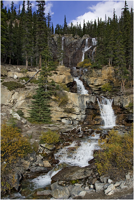 Tangle Falls, Icefields Parkway, Jasper NP