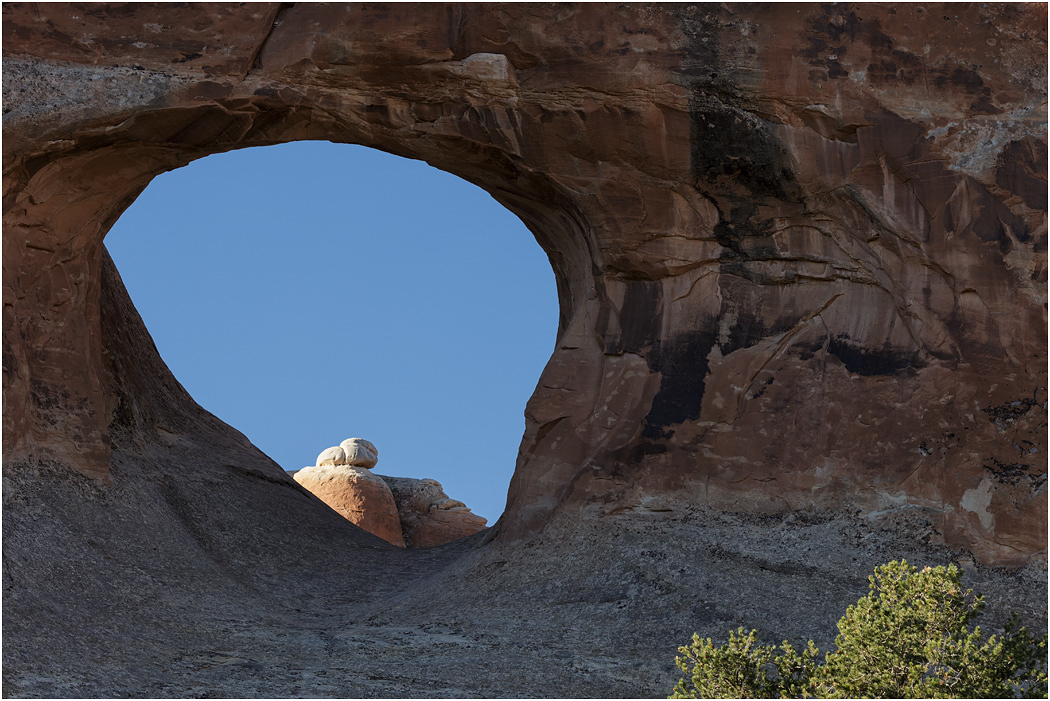 Keyhole Arch, Arches NP, Utah